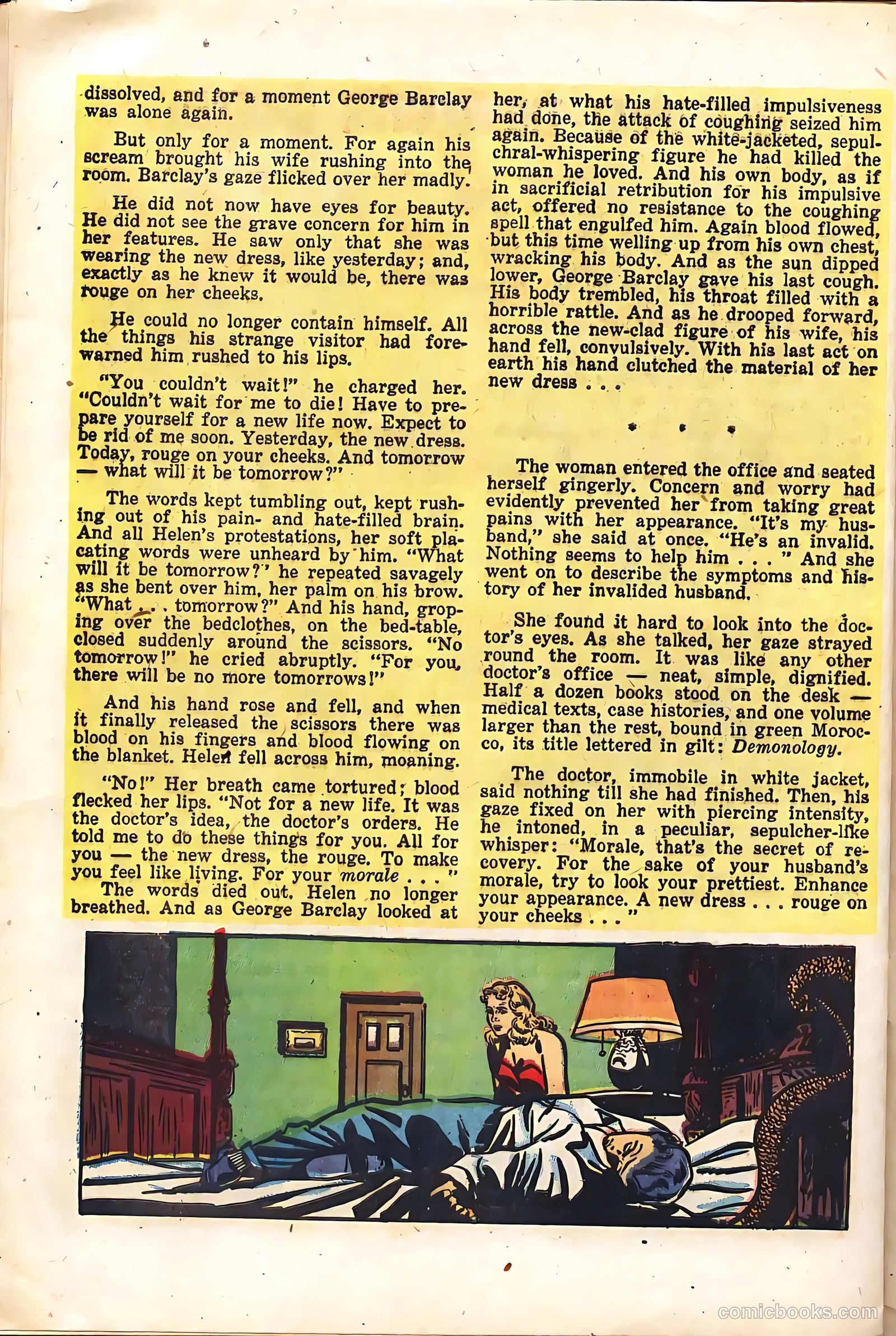 The Purple Claw #3 — page 32 of 36