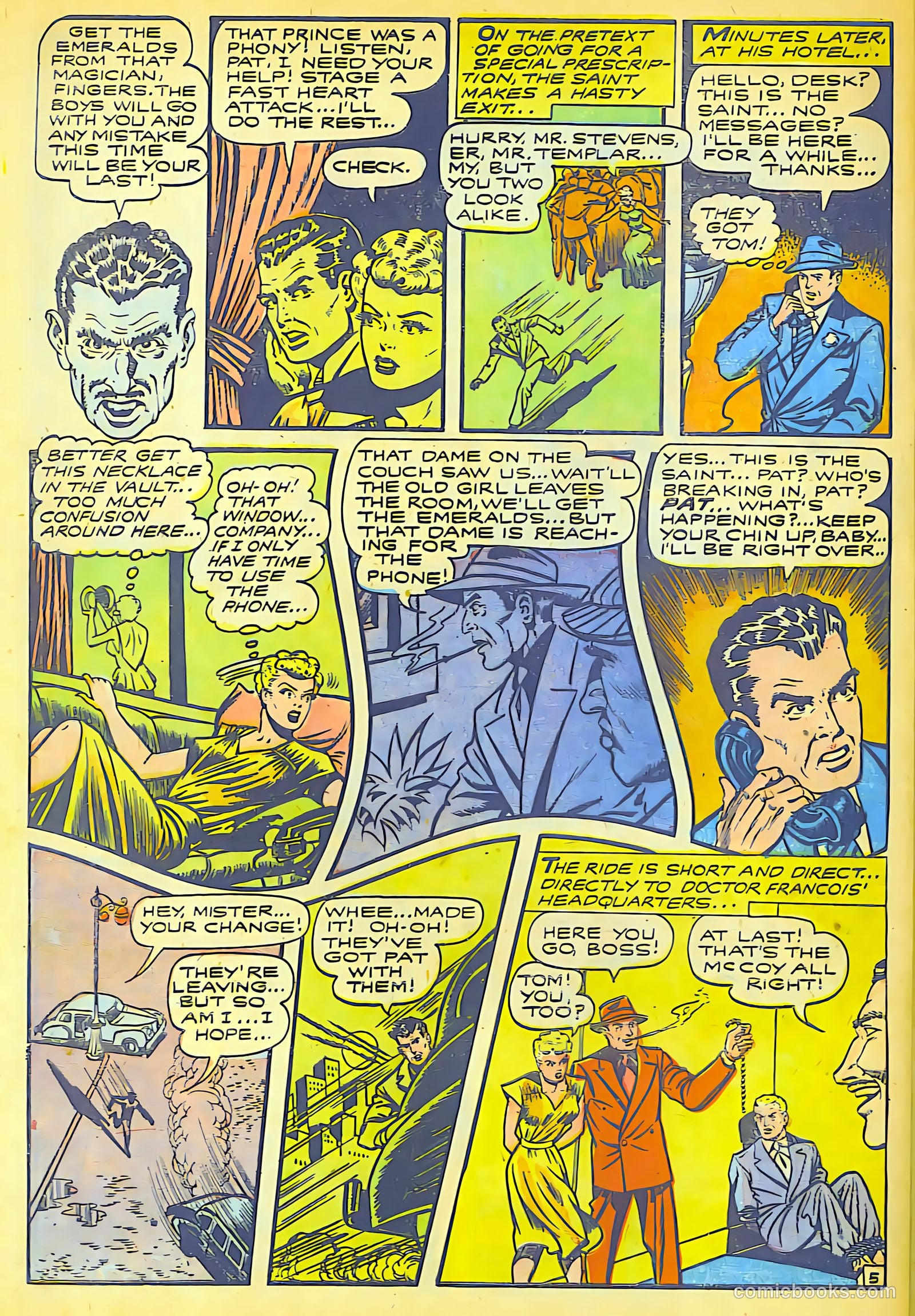 The Saint #1 — page 34 of 37
