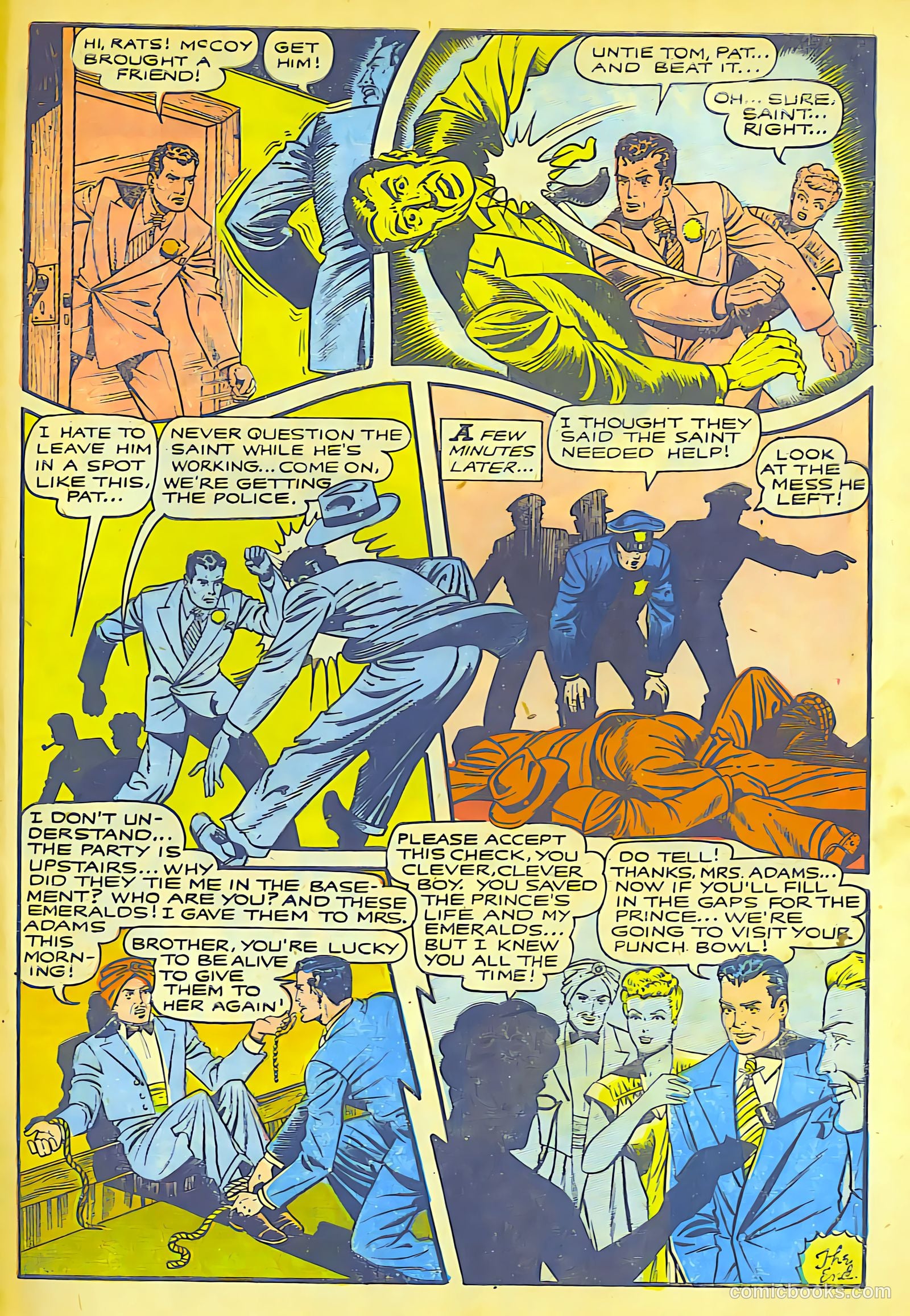 The Saint #1 — page 35 of 37