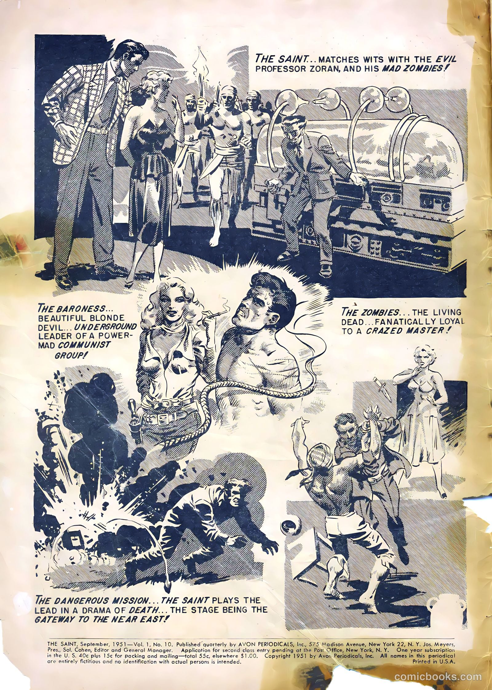 The Saint #10 — page 2 of 36