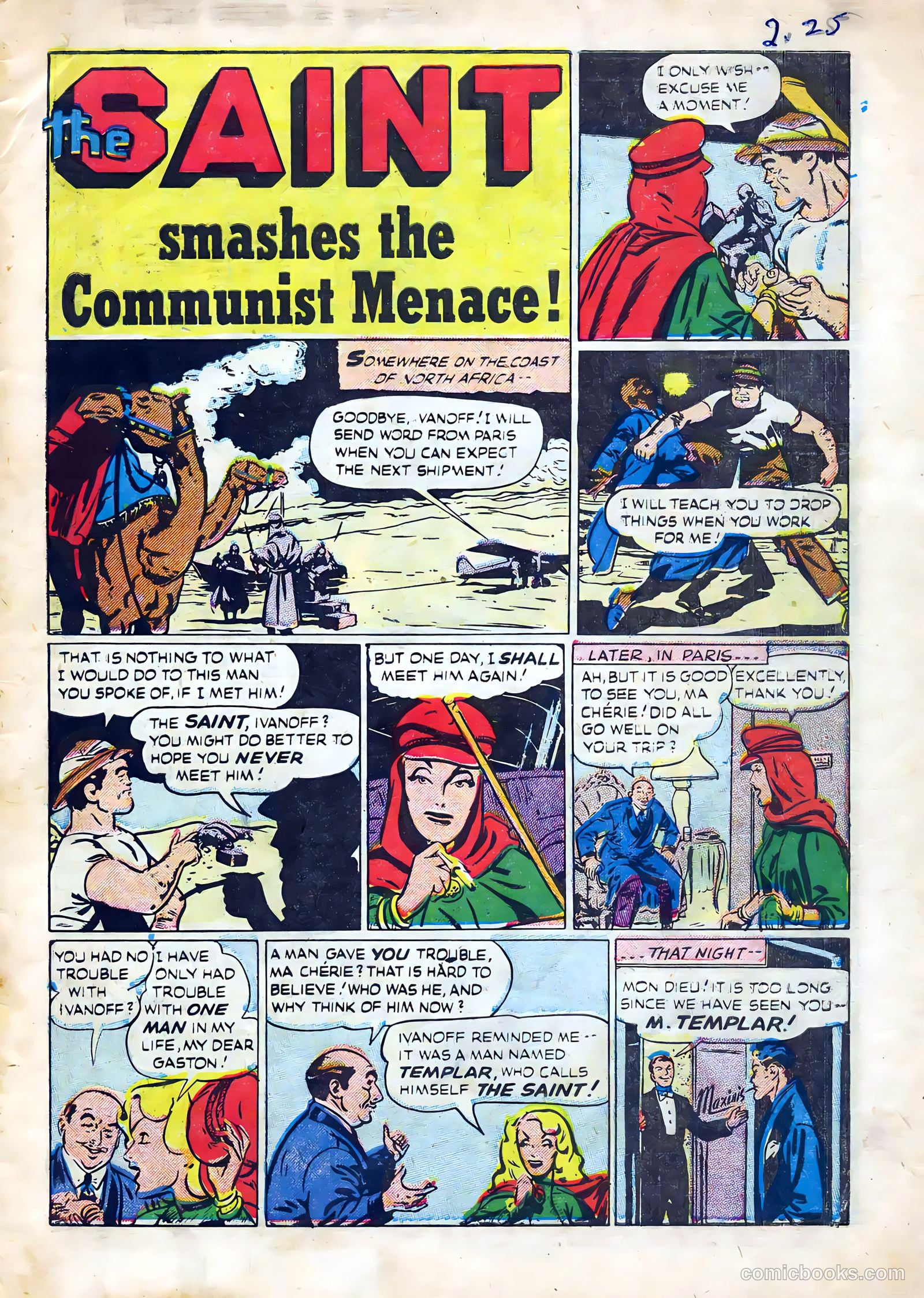 The Saint #10 — page 3 of 36