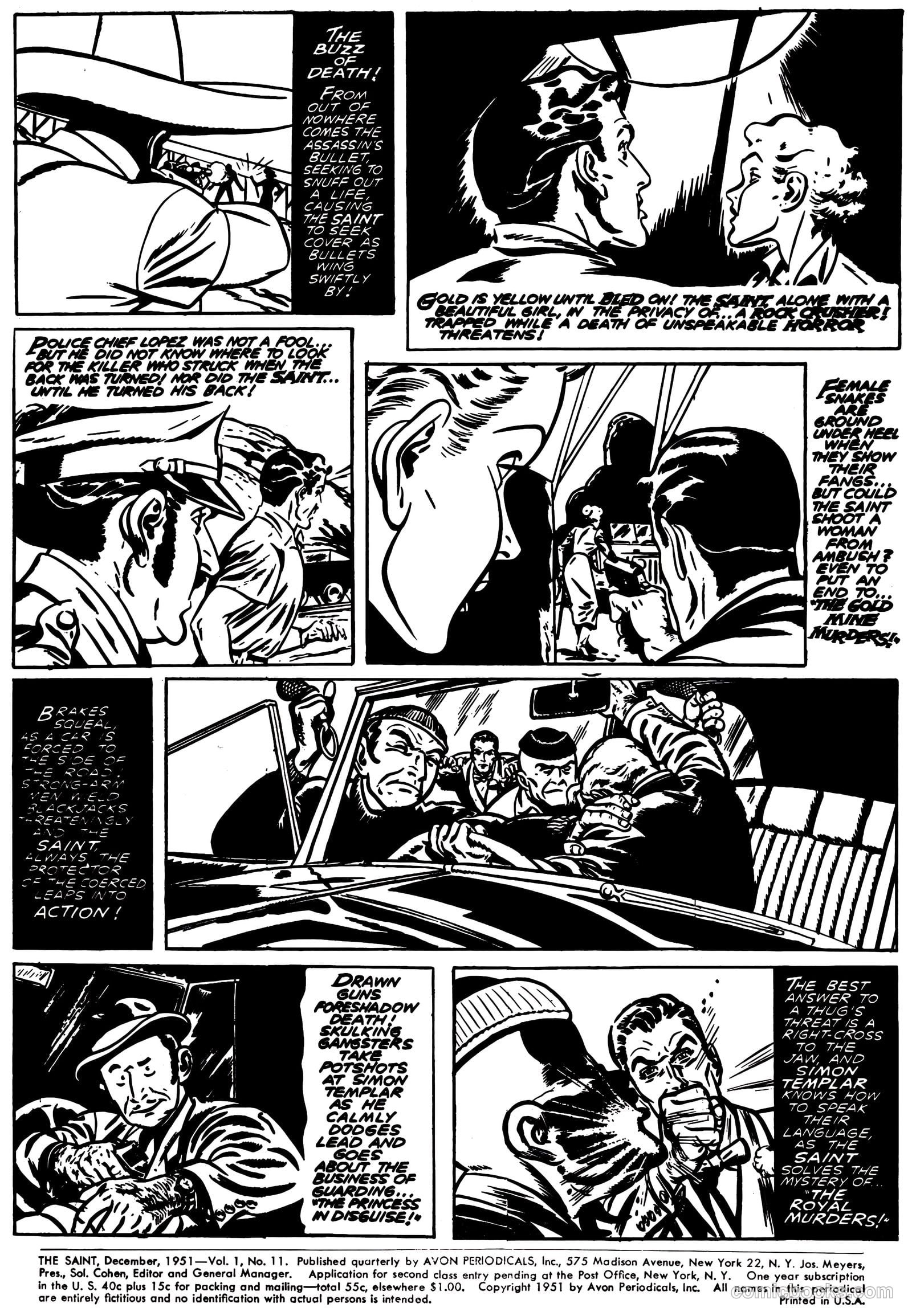 The Saint #11 — page 2 of 36
