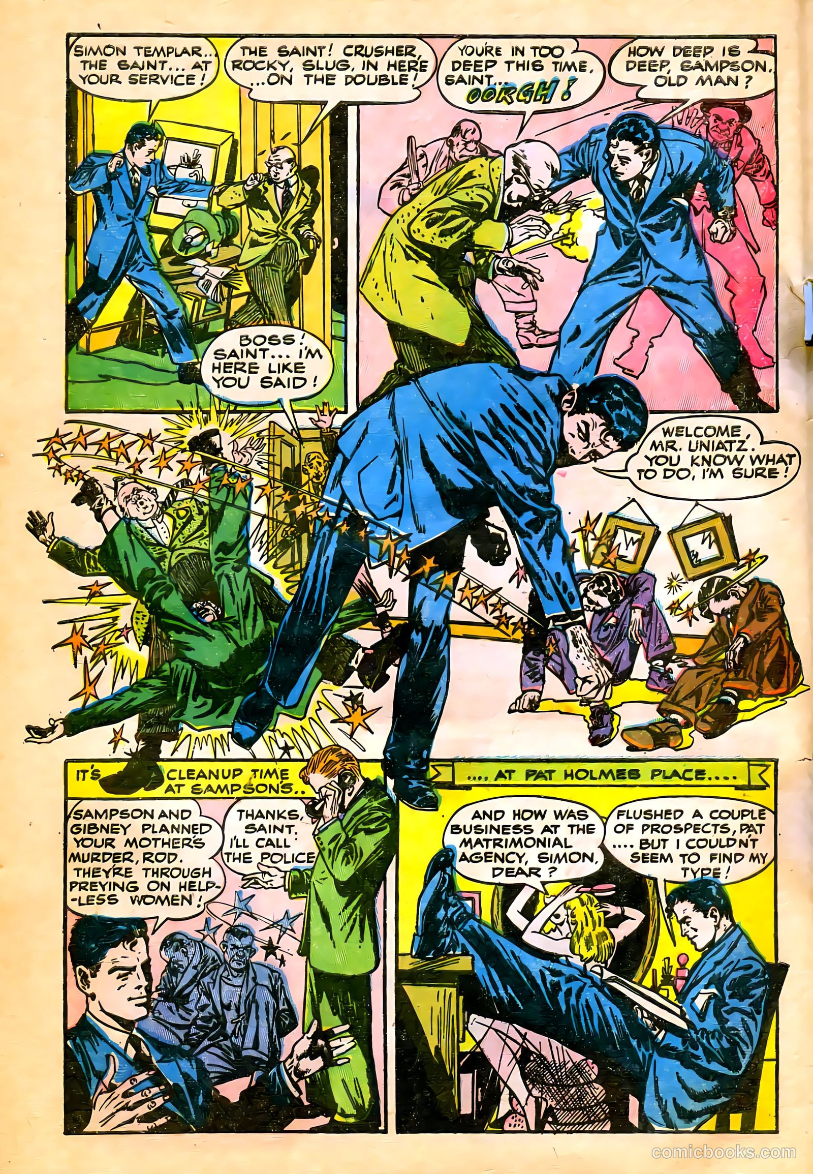 The Saint #3 — page 32 of 36