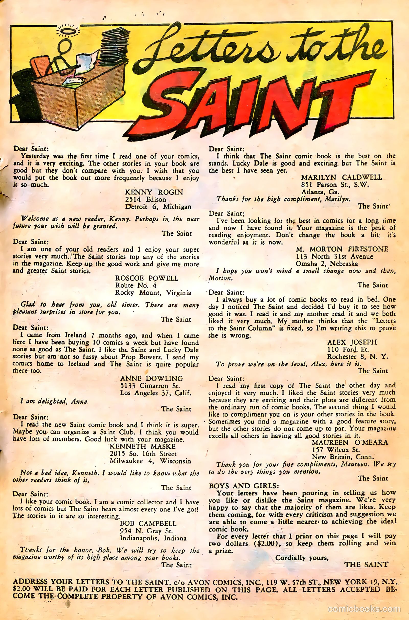 The Saint #3 — page 33 of 36