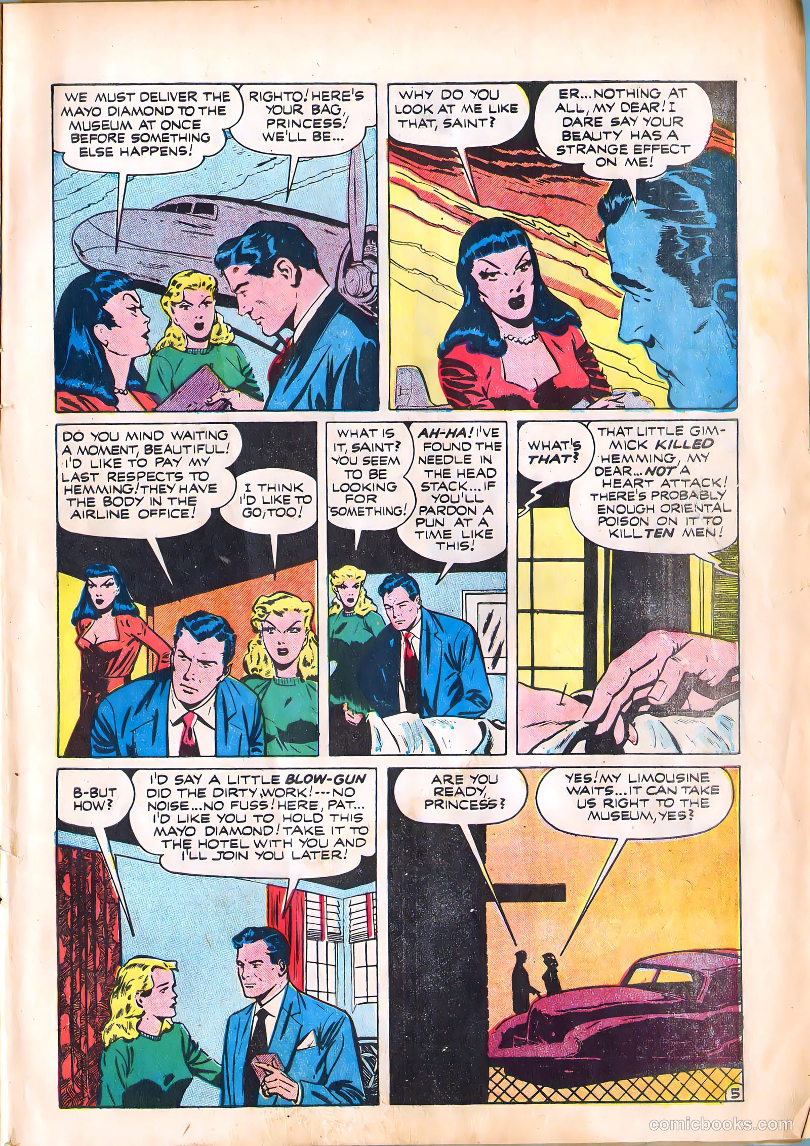 The Saint #5 — page 7 of 52