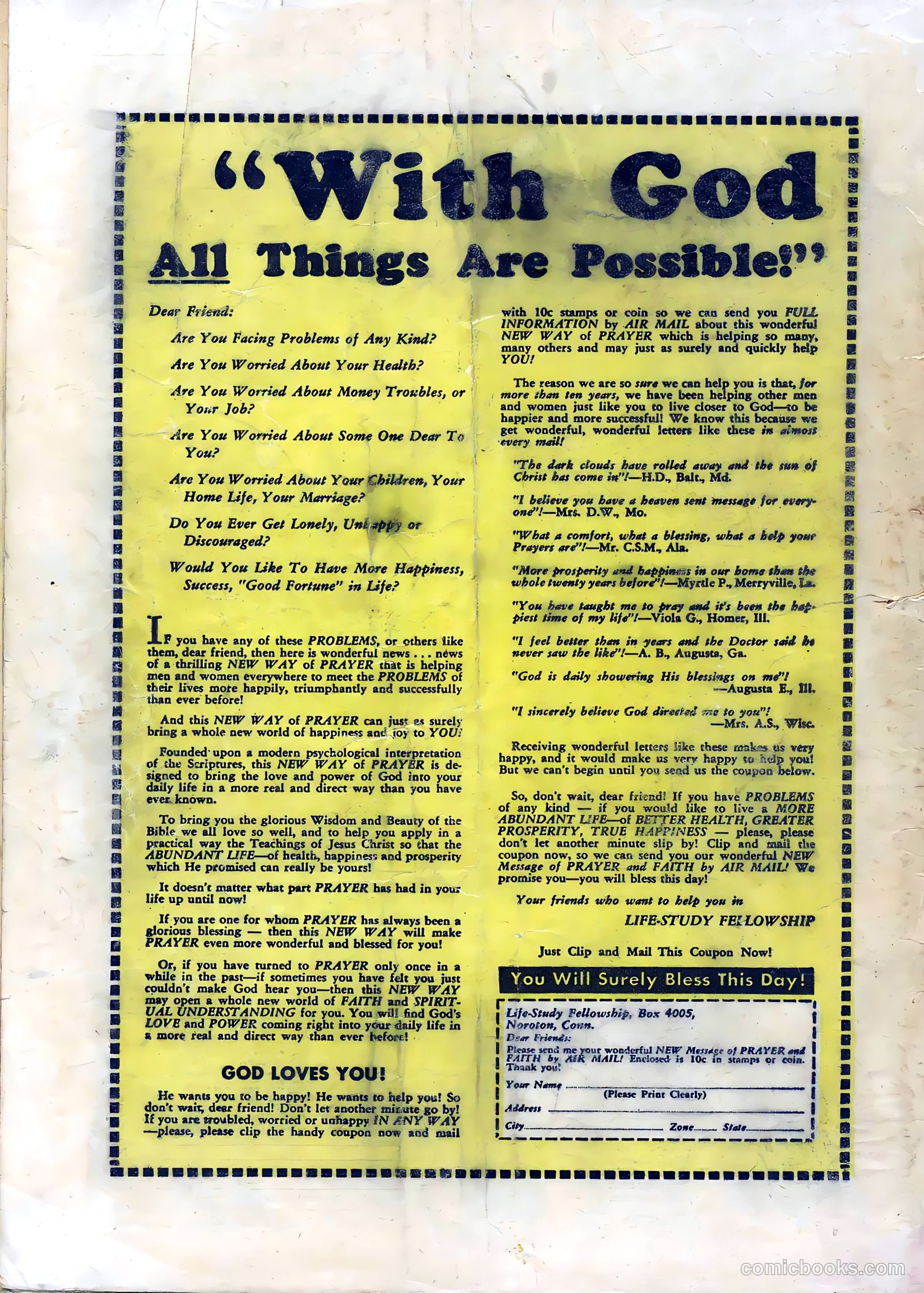The Saint #8 — page 36 of 36