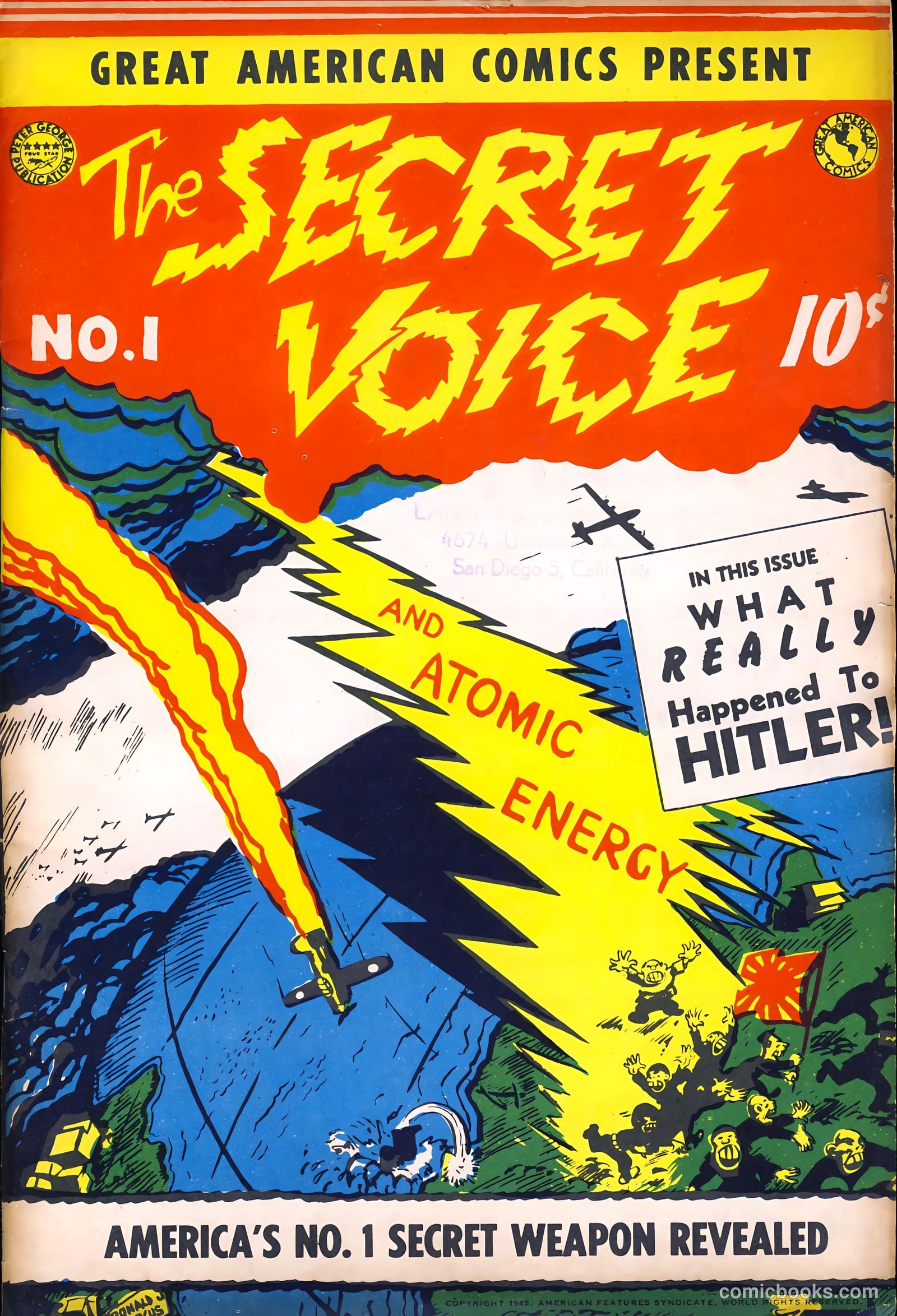The Secret Voice #1 — page 1 of 50