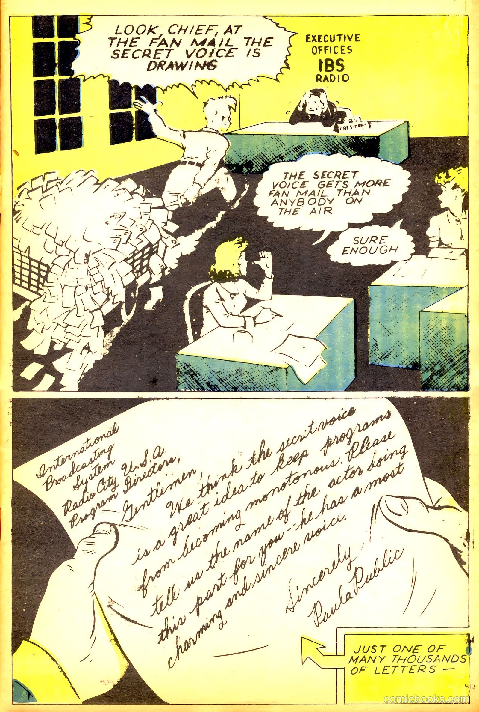 The Secret Voice #1 — page 7 of 50