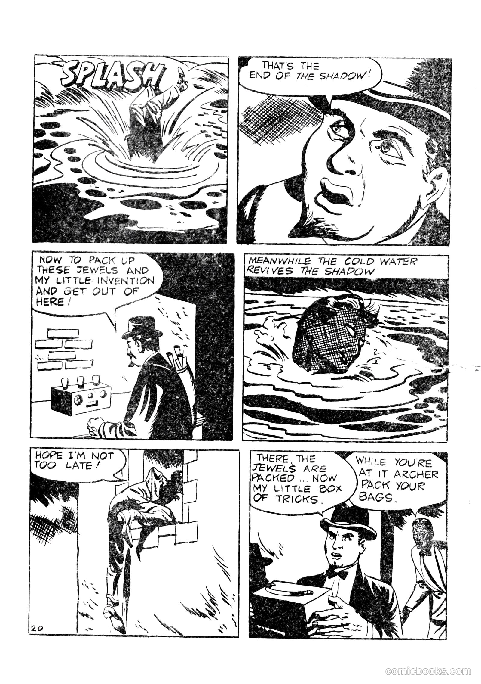 The Shadow #70 — page 20 of 20