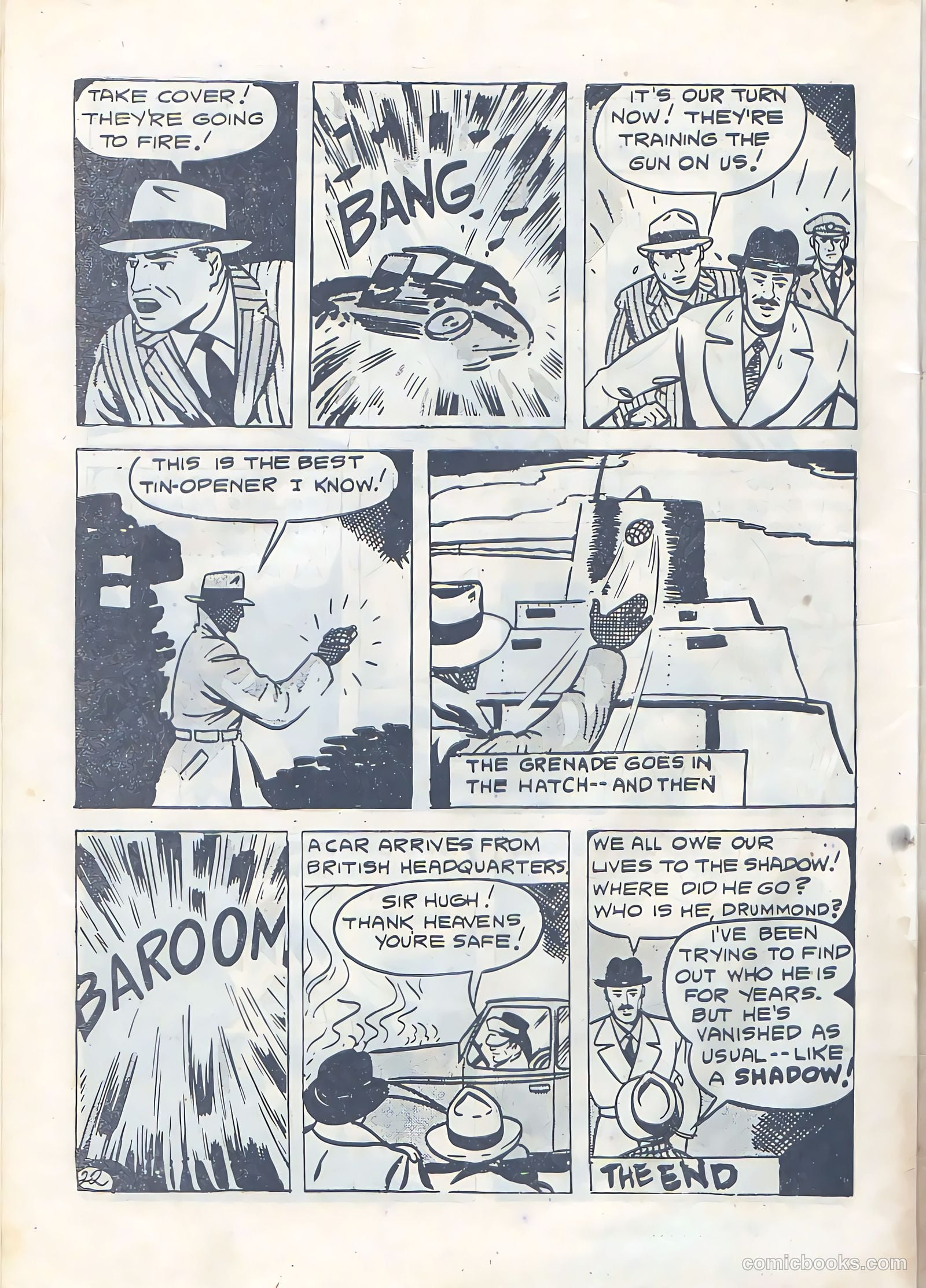 The Shadow #83 — page 22 of 24