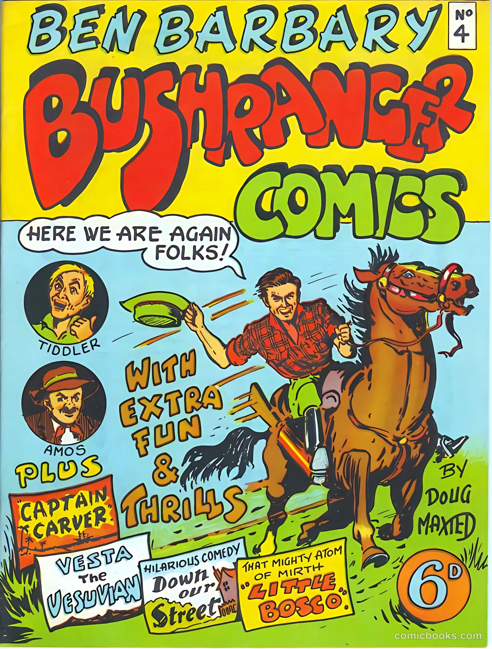 Ben Barbary Bushranger #4 — page 1 of 9