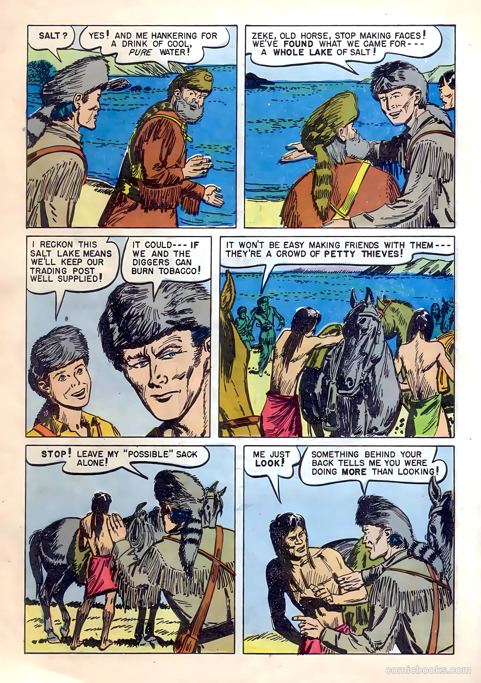 Ben Bowie and His Mountain Men #10 — page 10 of 36