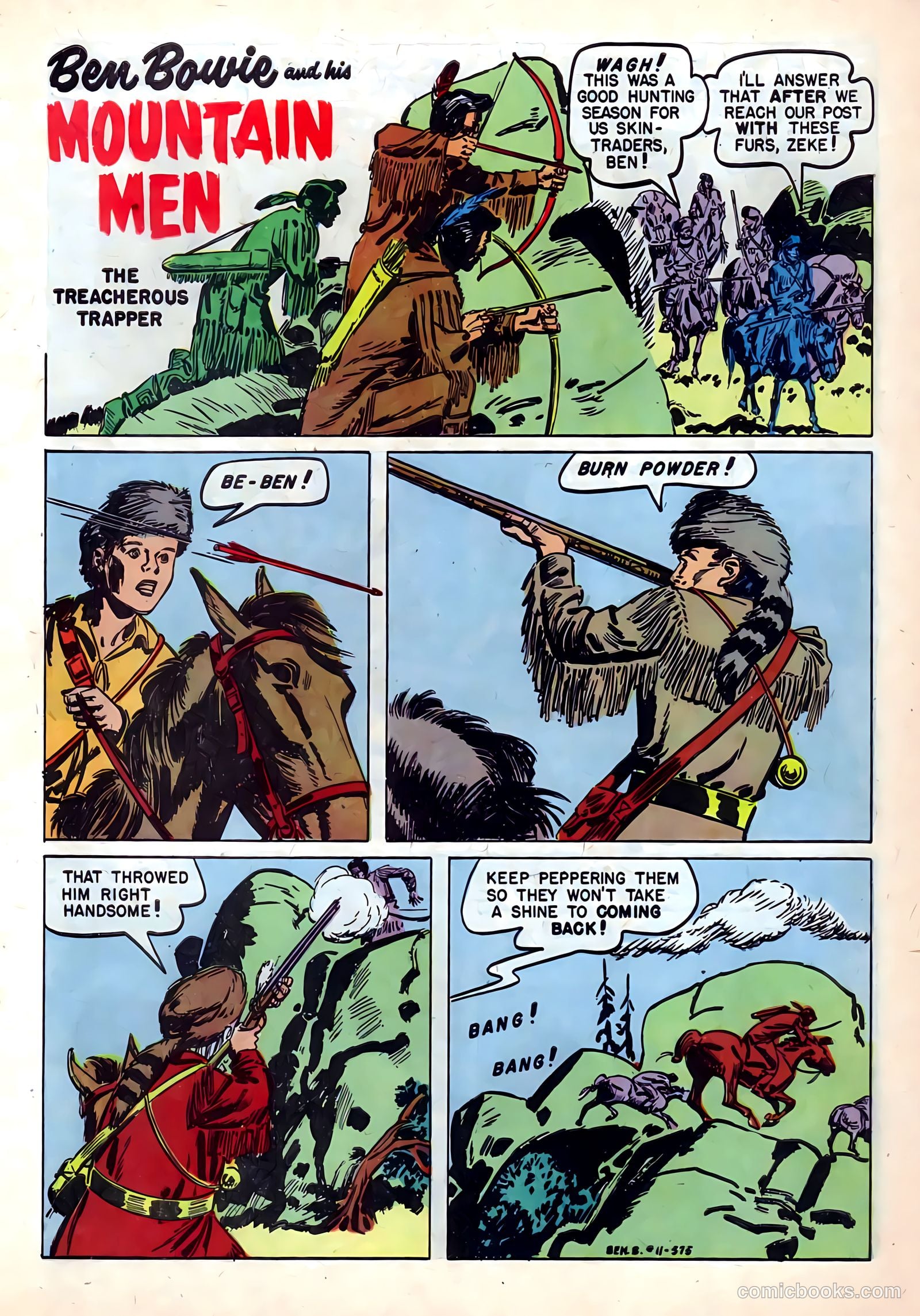 Ben Bowie and His Mountain Men #11 — page 3 of 36