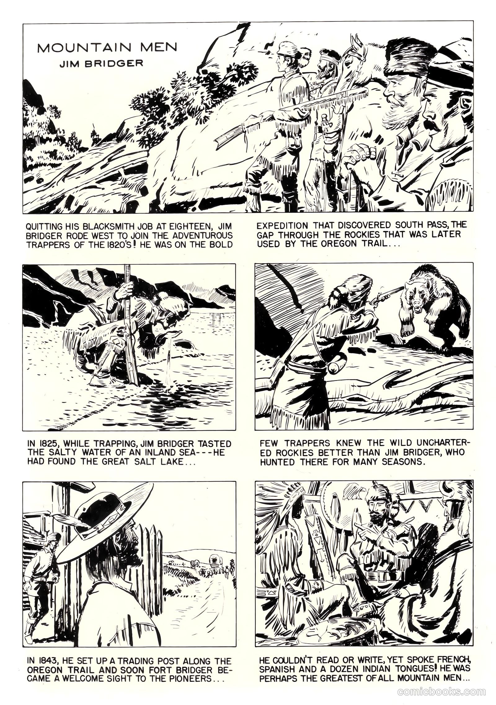 Ben Bowie and His Mountain Men #11 — page 35 of 36