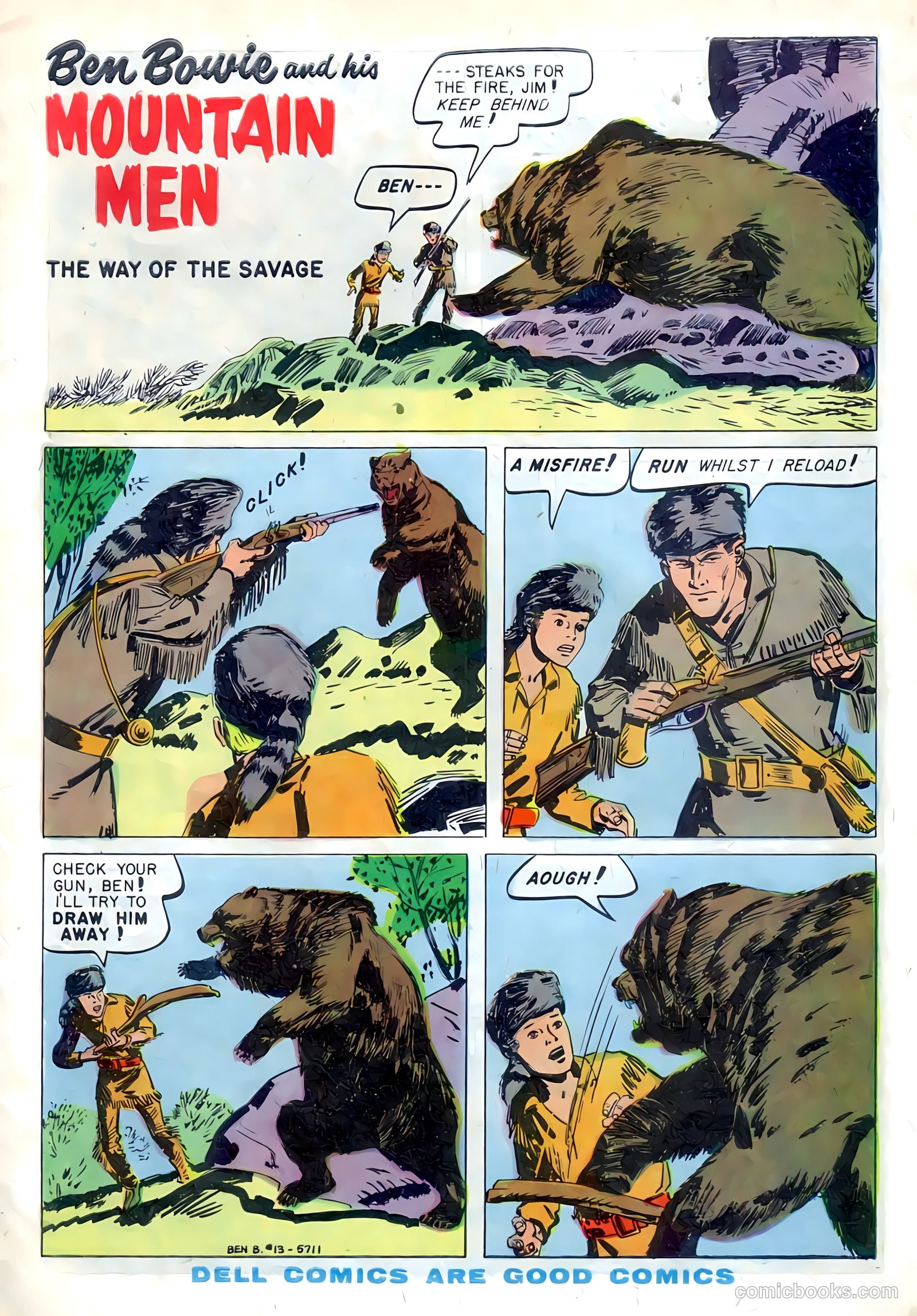 Ben Bowie and His Mountain Men #13 — page 3 of 36