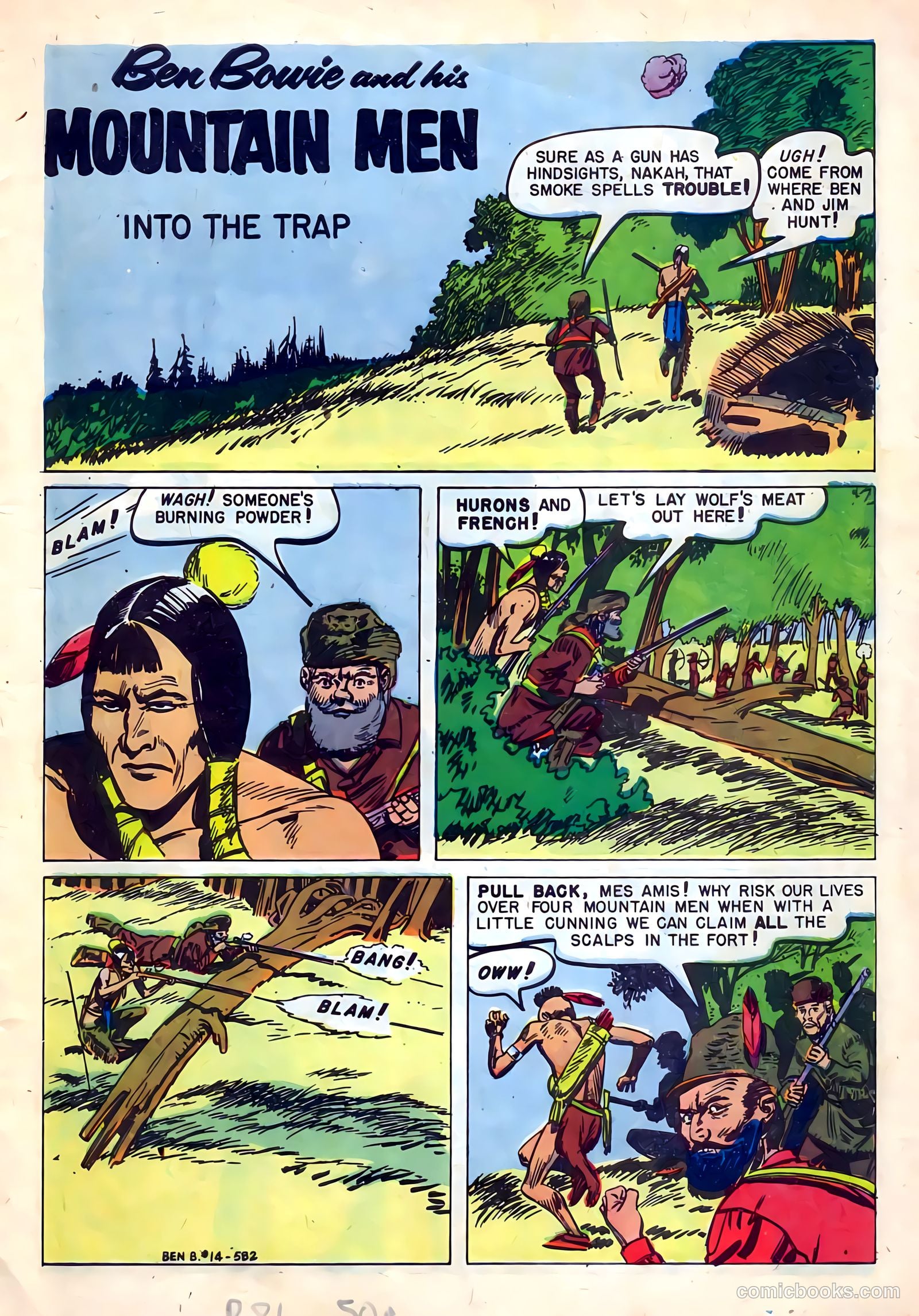 Ben Bowie and His Mountain Men #14 — page 3 of 36