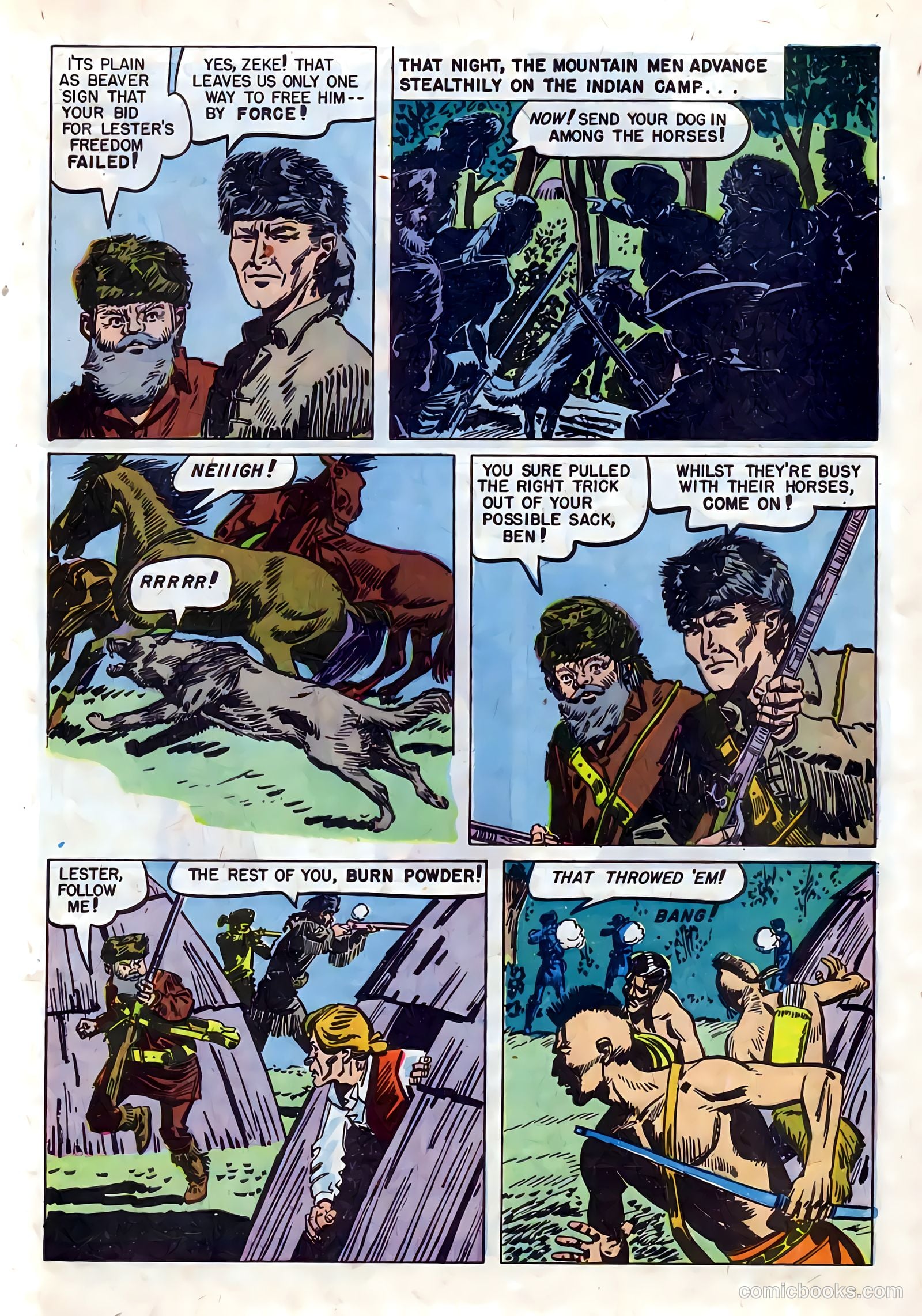 Ben Bowie and His Mountain Men #15 — page 33 of 36