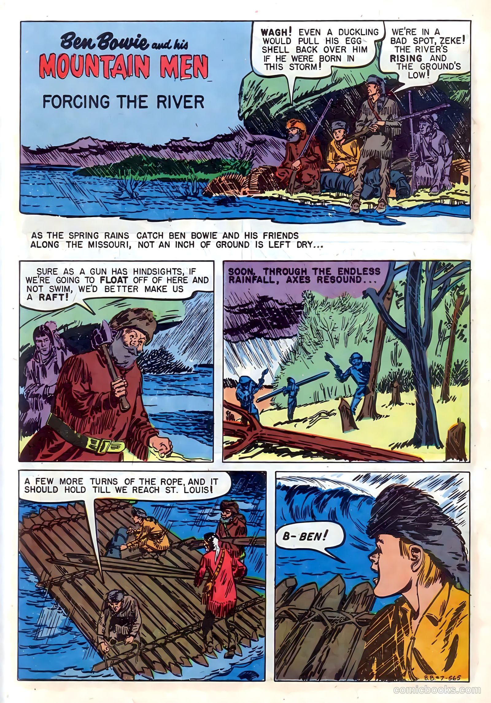 Ben Bowie and His Mountain Men #7 — page 3 of 36