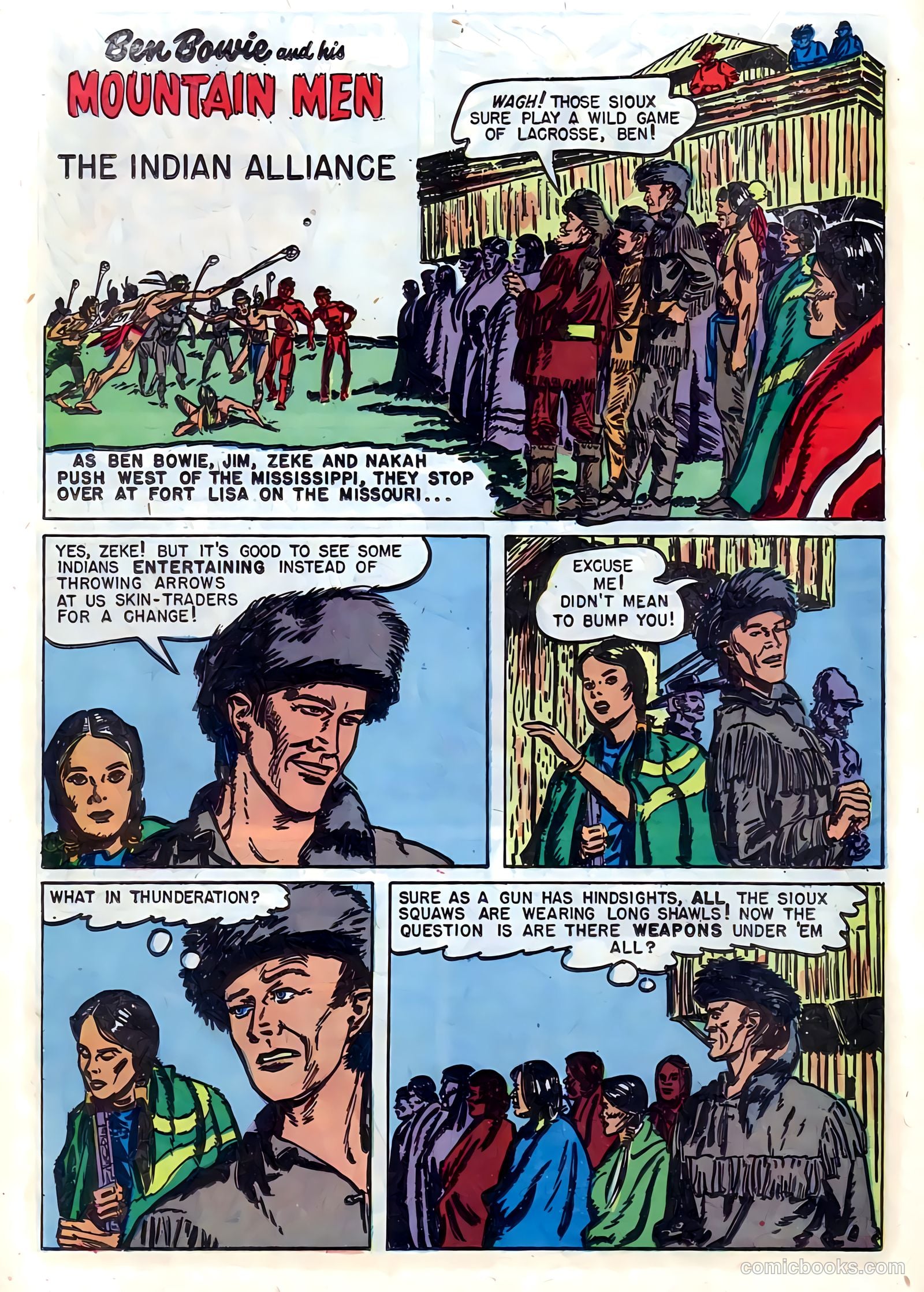 Ben Bowie and His Mountain Men #7 — page 20 of 36