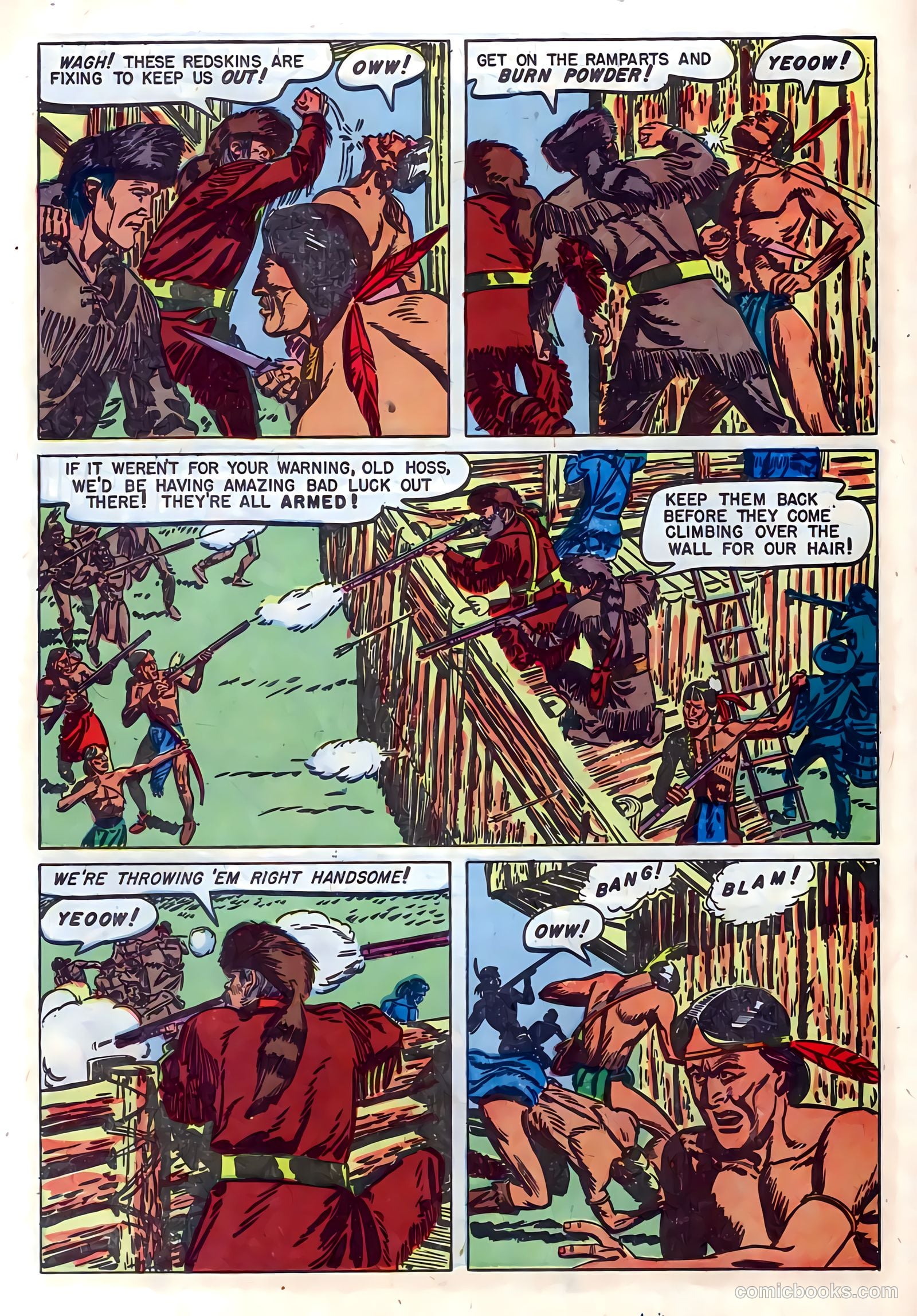 Ben Bowie and His Mountain Men #7 — page 22 of 36