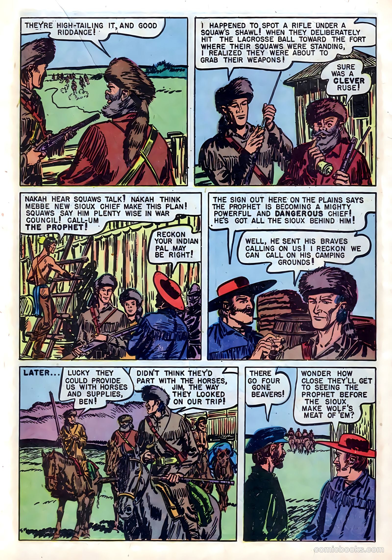 Ben Bowie and His Mountain Men #7 — page 23 of 36