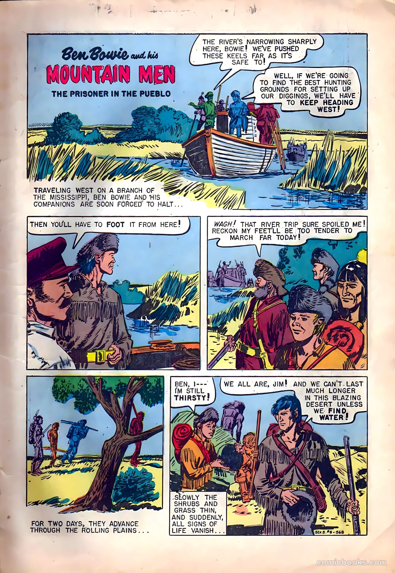 Ben Bowie and His Mountain Men #8 — page 3 of 36