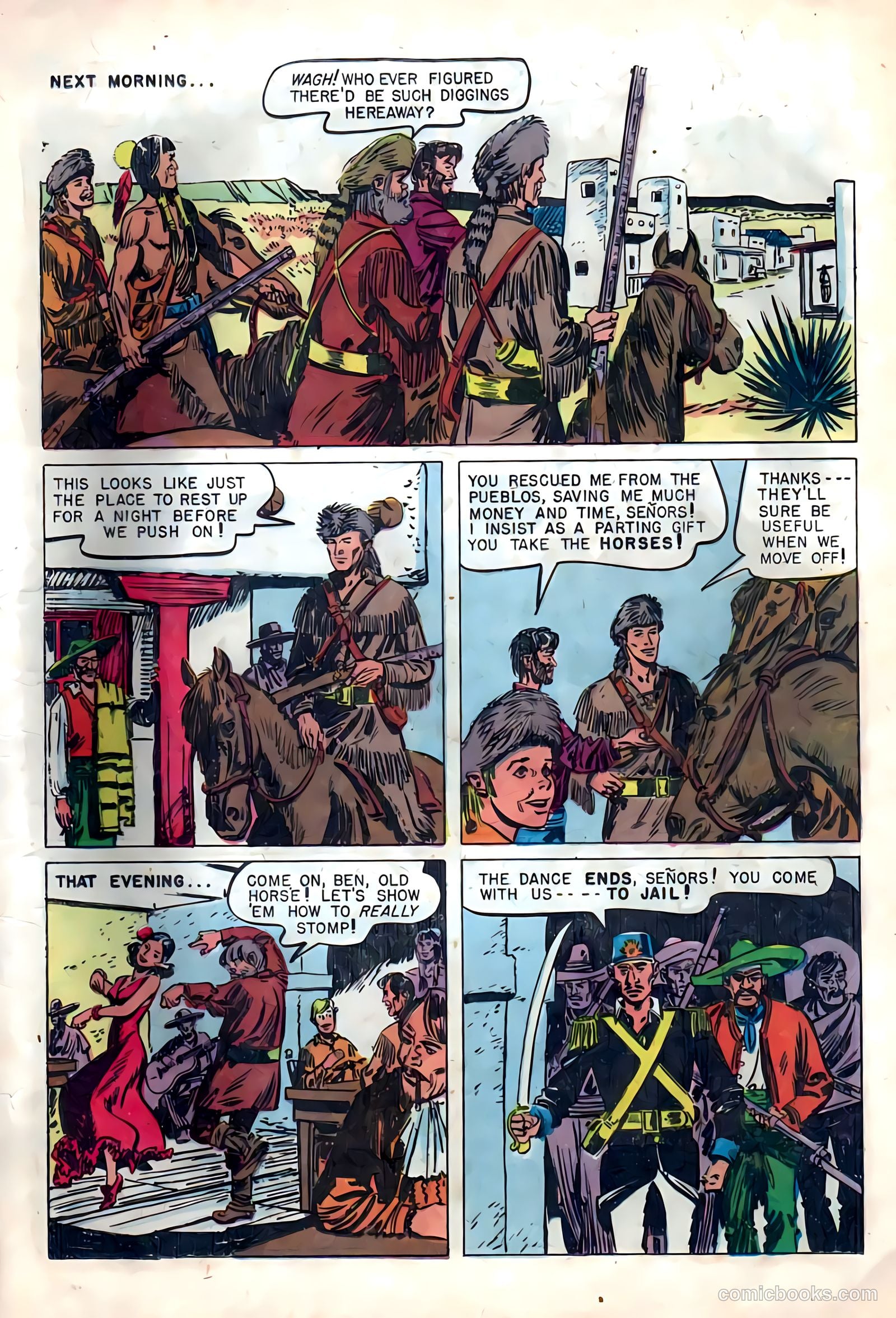 Ben Bowie and His Mountain Men #8 — page 17 of 36