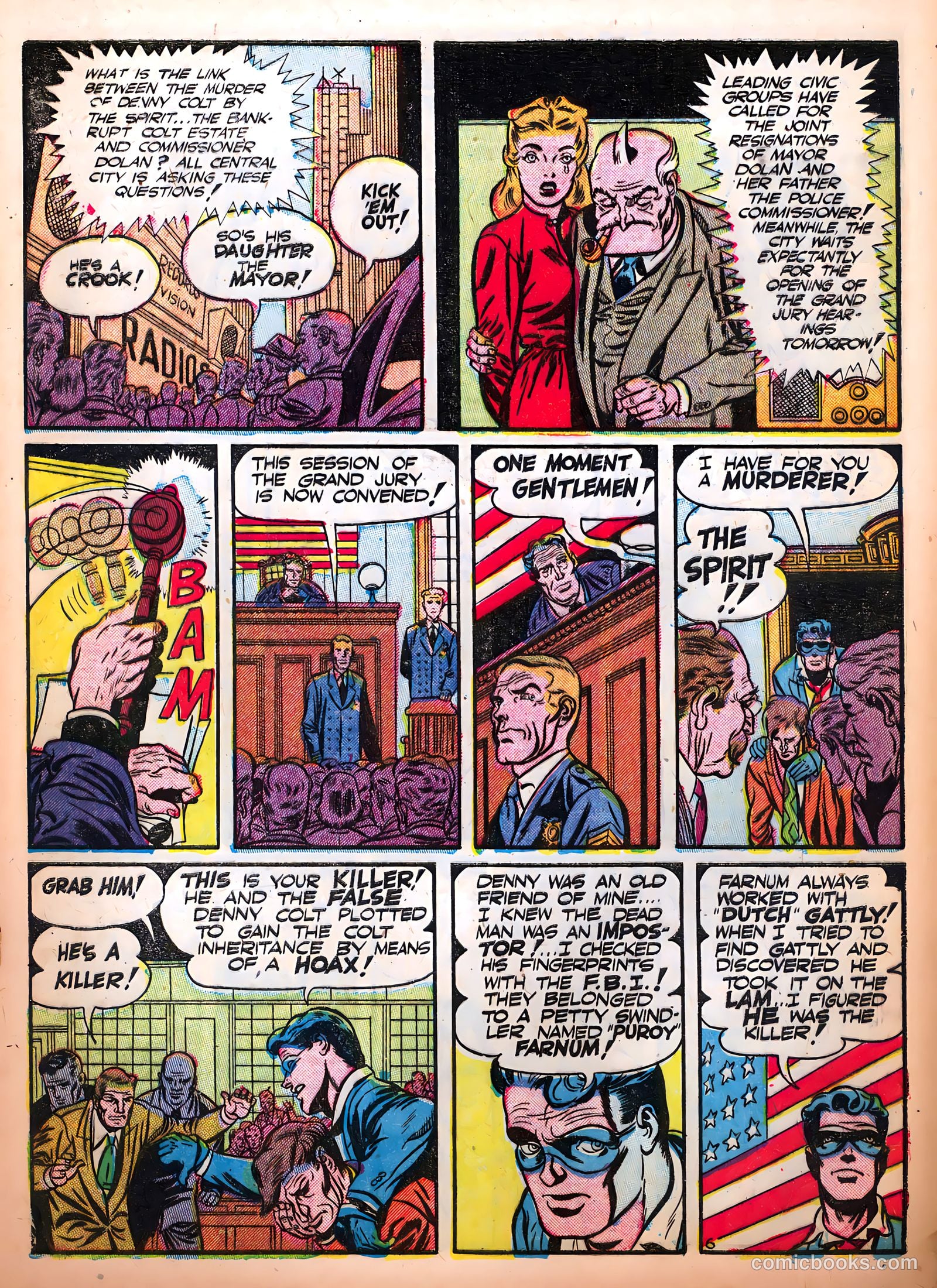 The Spirit #1 — page 9 of 36