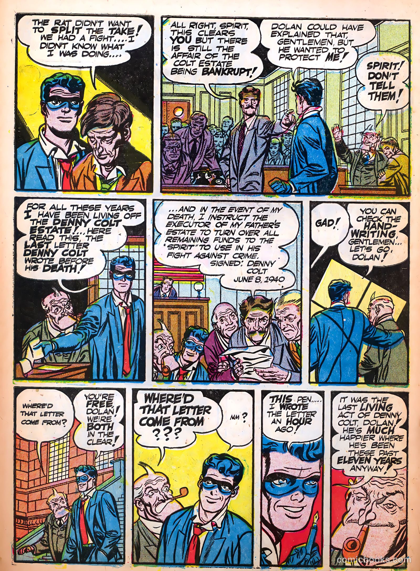 The Spirit #1 — page 10 of 36