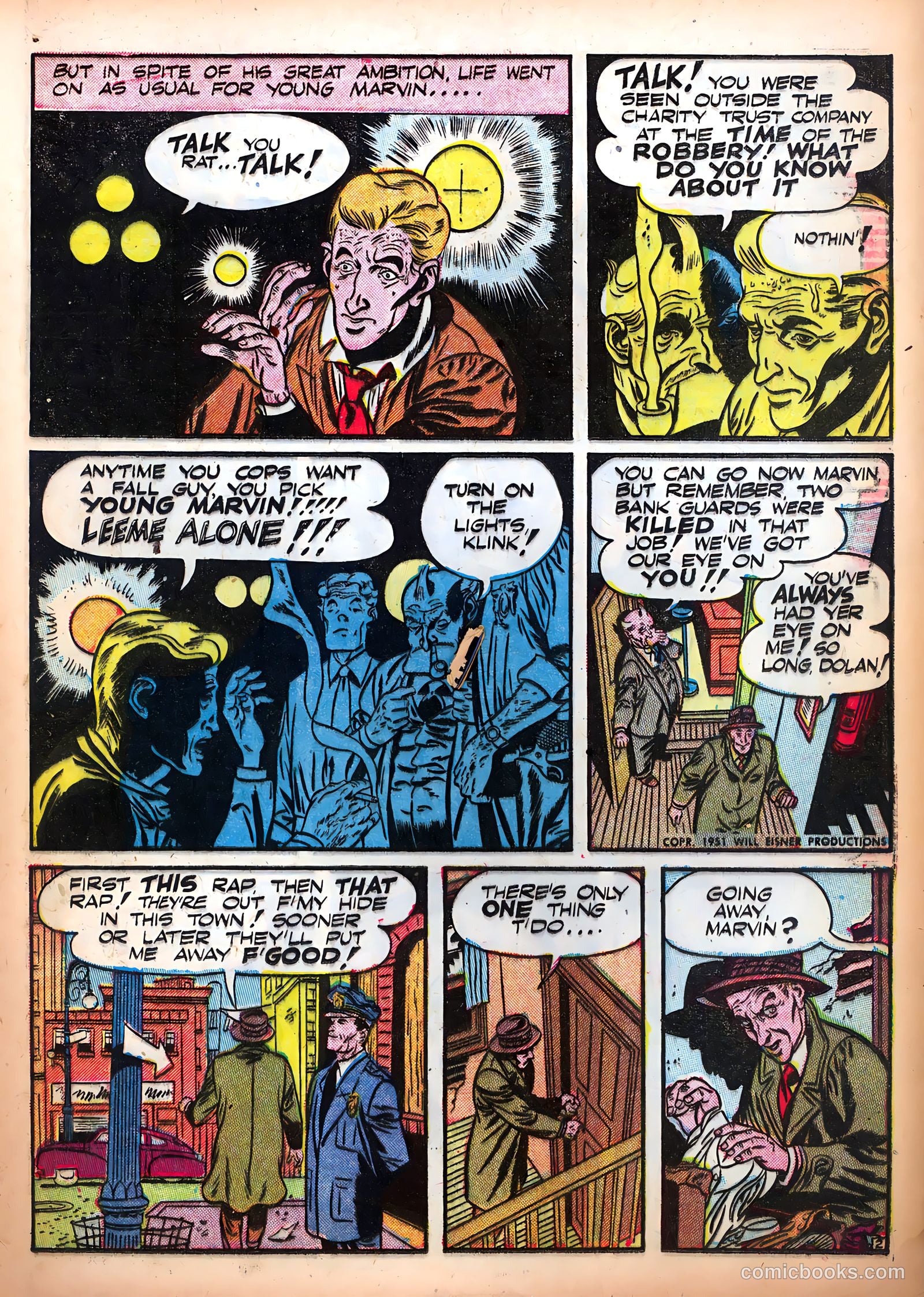 The Spirit #1 — page 21 of 36