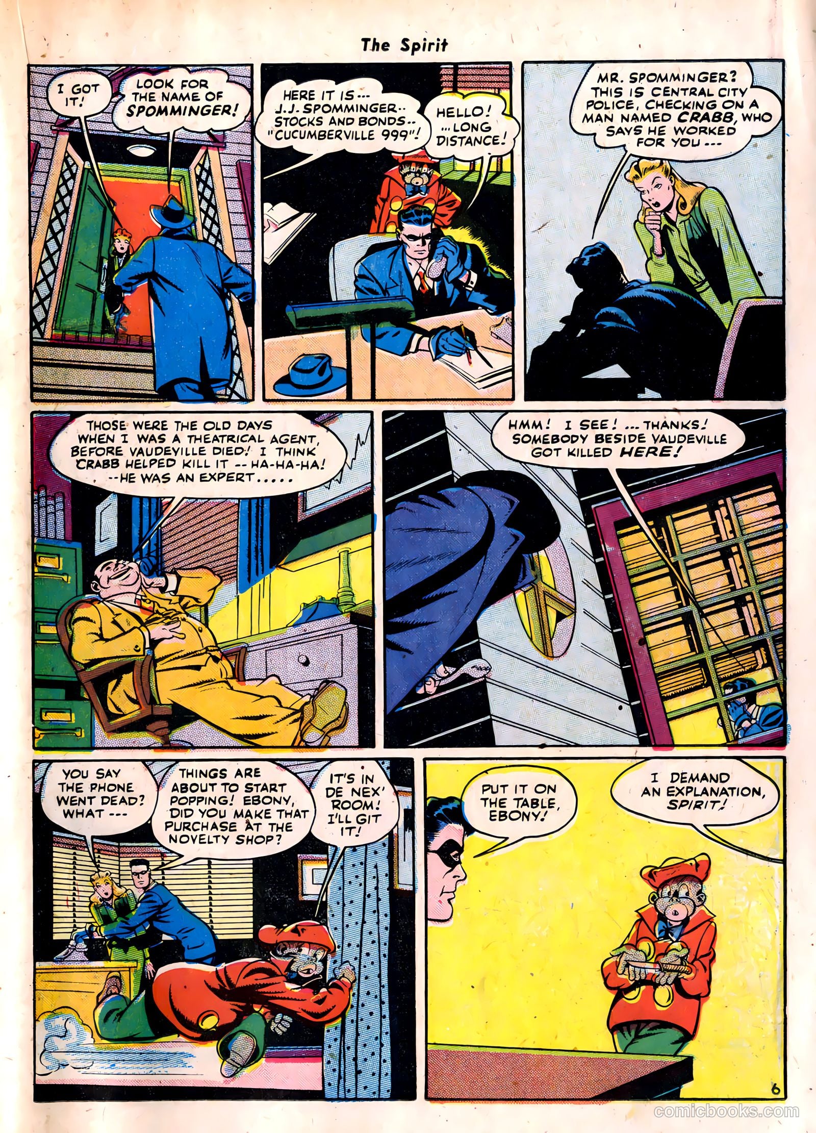 The Spirit #10 — page 31 of 52