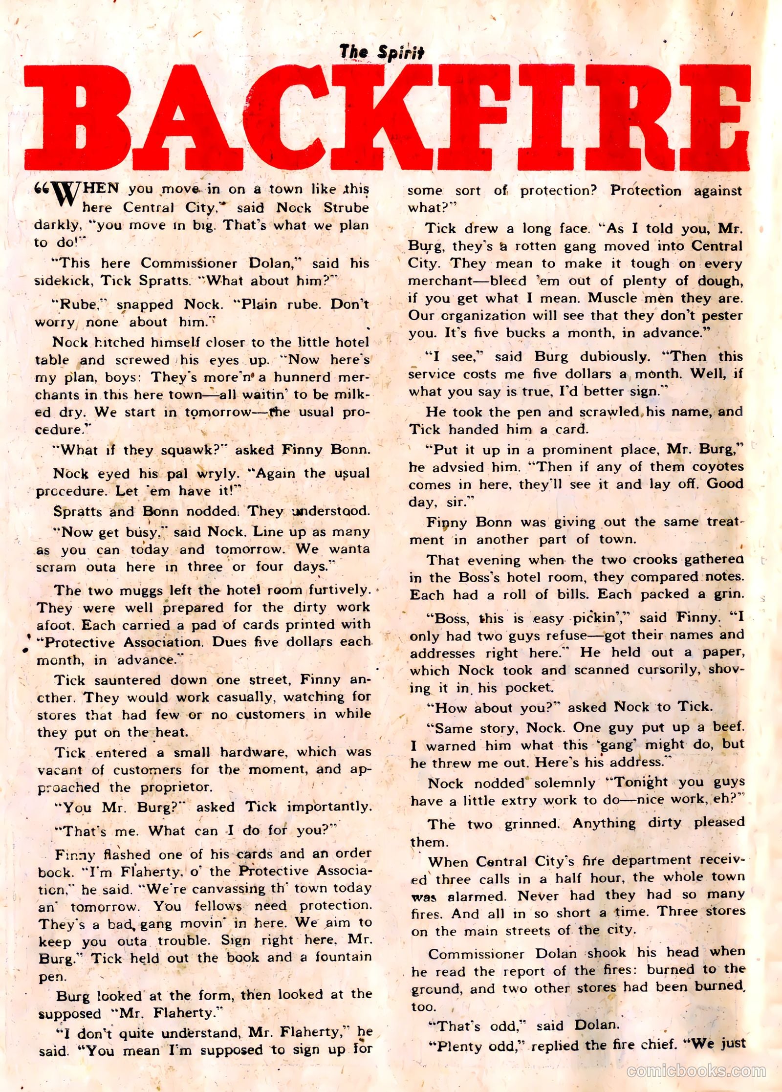The Spirit #10 — page 40 of 52