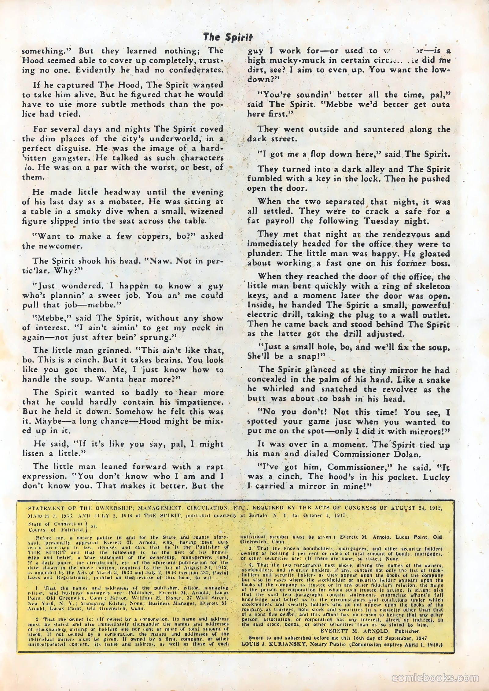 The Spirit #11 — page 41 of 52