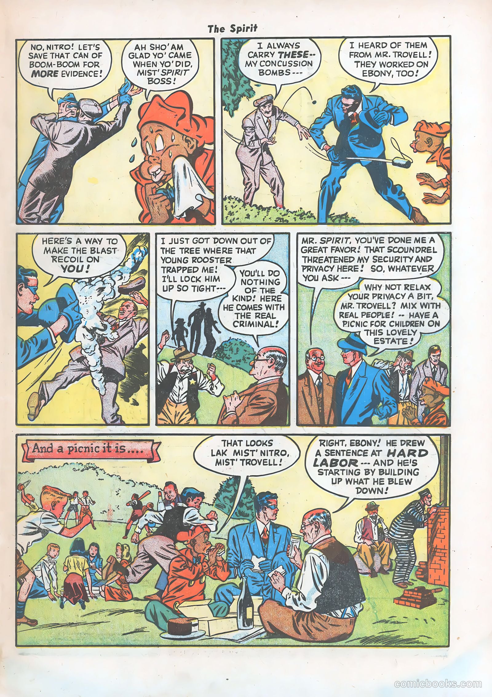The Spirit #12 — page 49 of 52