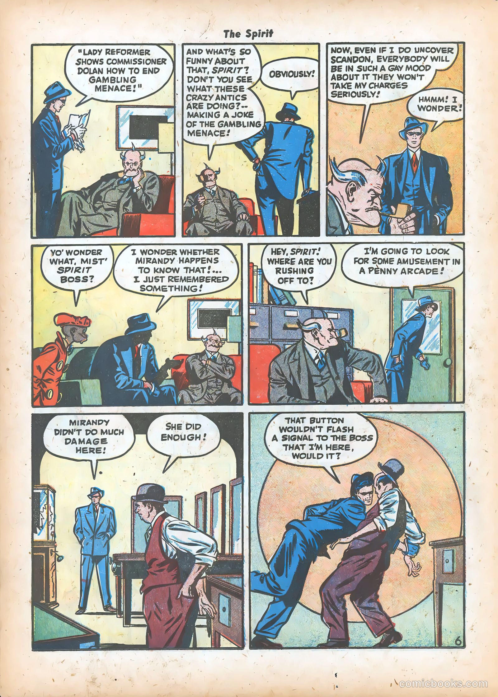 The Spirit #13 — page 16 of 52