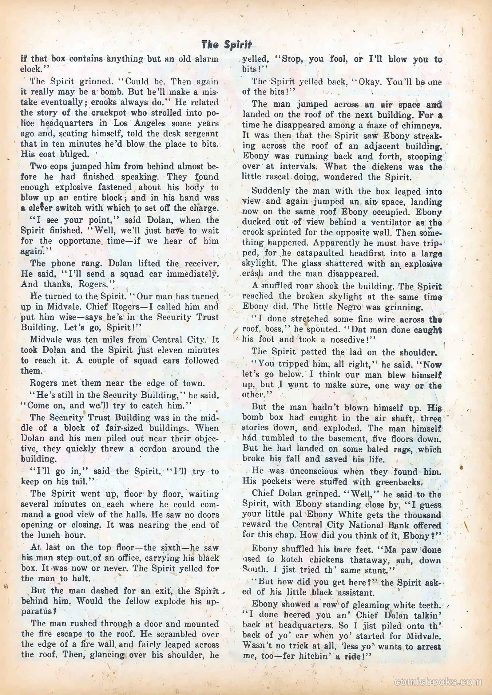 The Spirit #13 — page 41 of 52