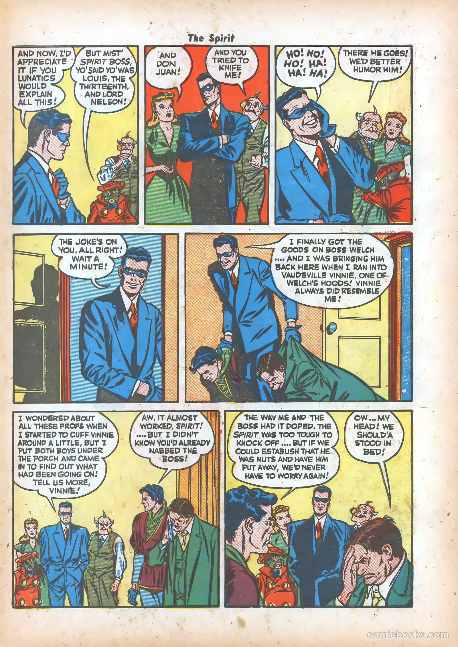 The Spirit #13 — page 49 of 52
