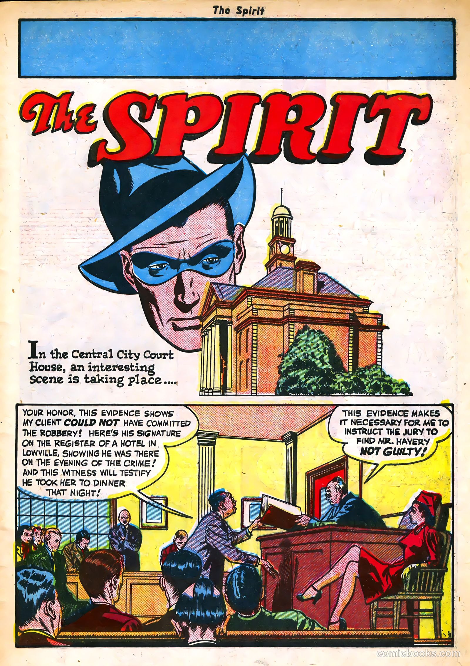 The Spirit #14 — page 3 of 52