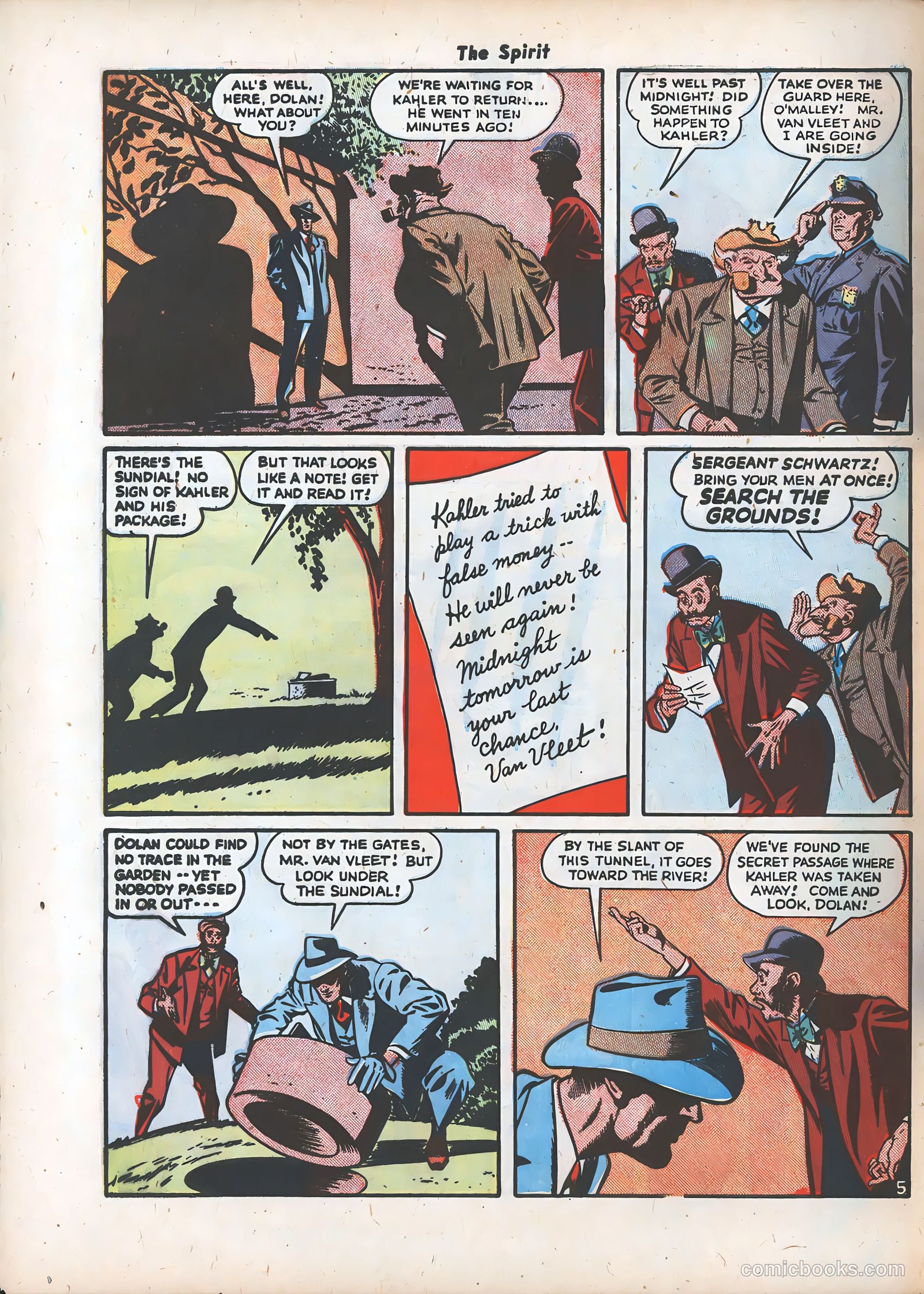 The Spirit #15 — page 32 of 36