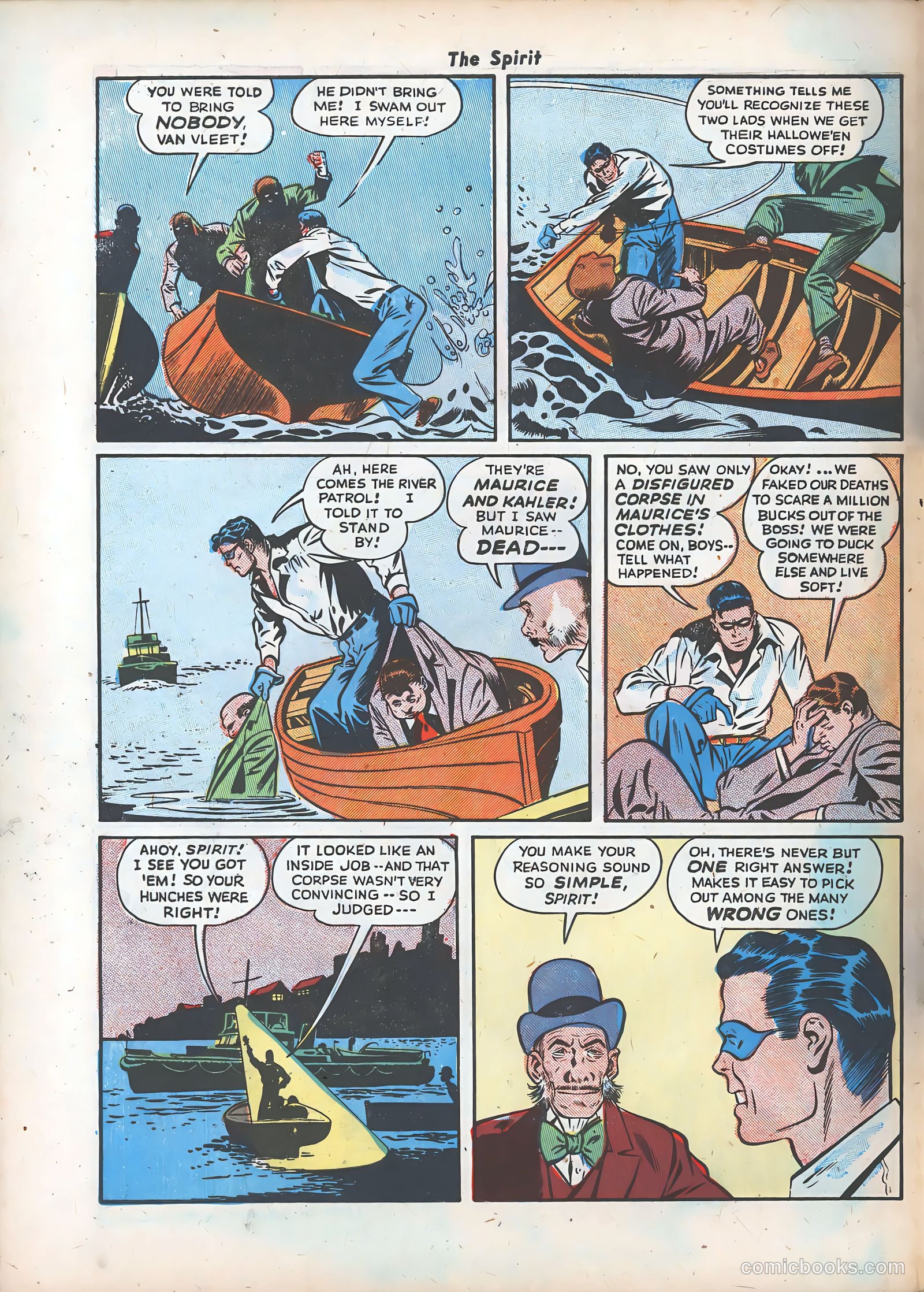 The Spirit #15 — page 34 of 36
