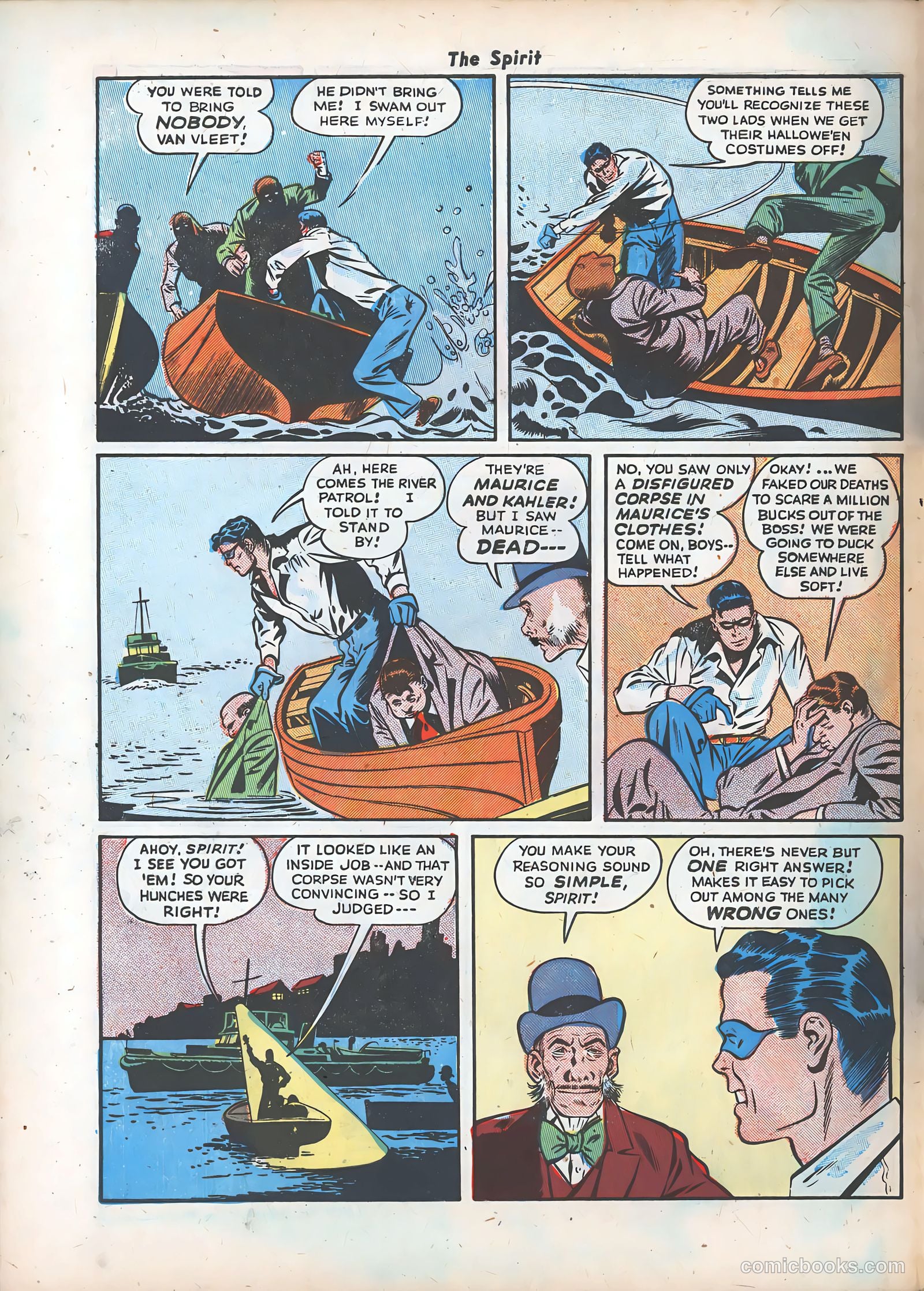 The Spirit #15 — page 34 of 36