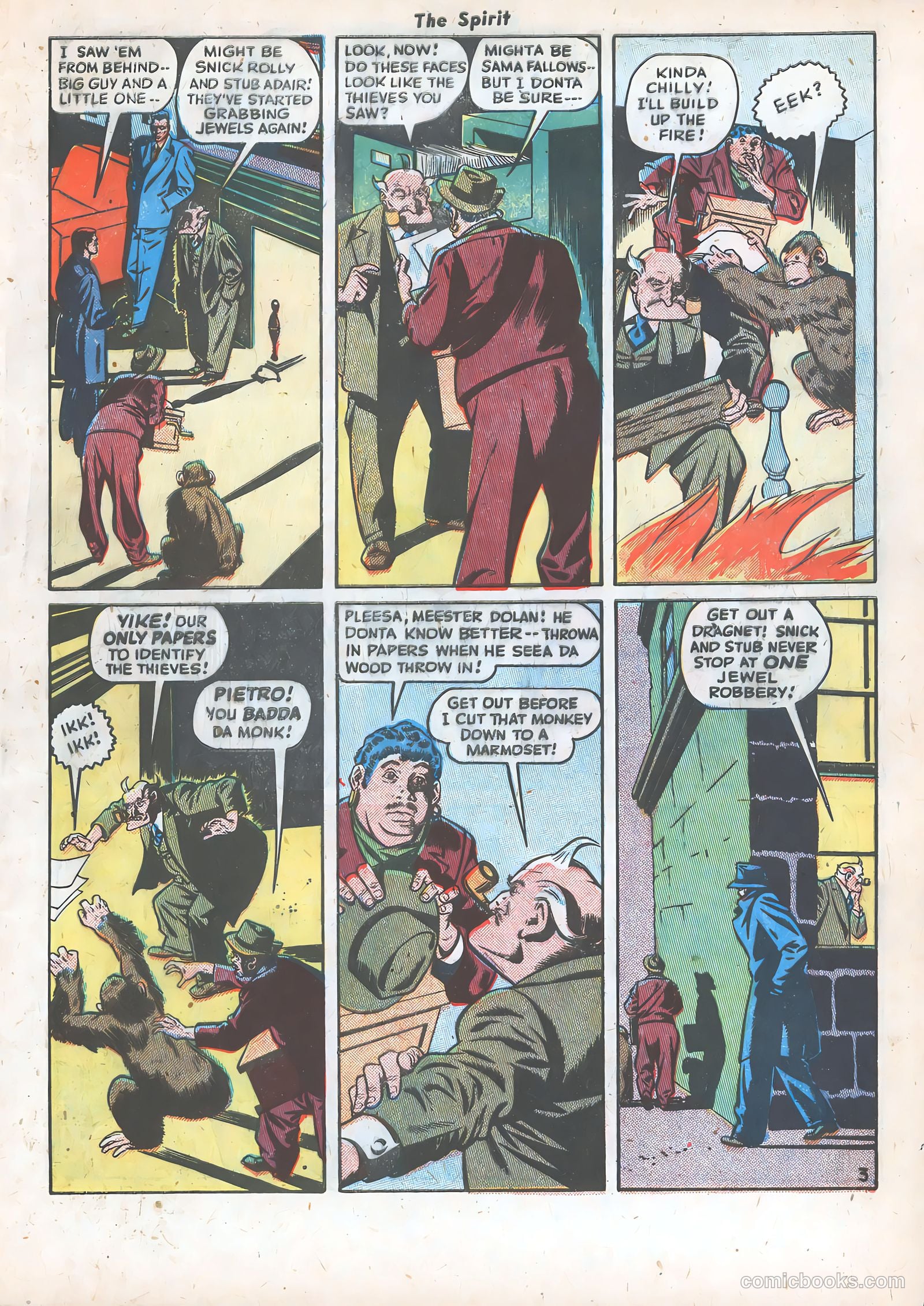 The Spirit #17 — page 5 of 36