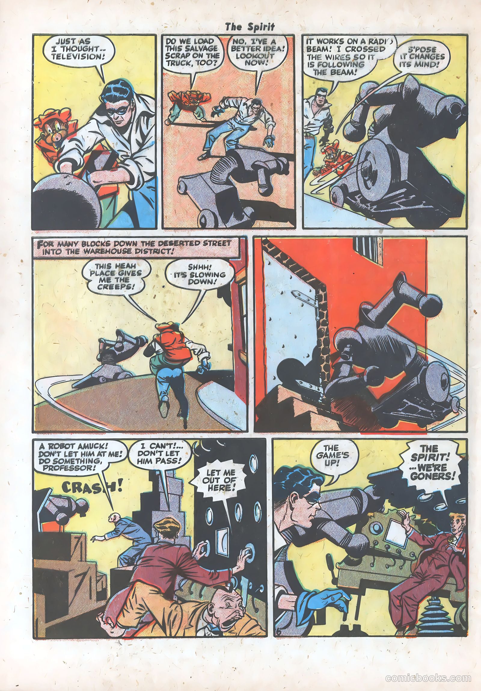 The Spirit #17 — page 32 of 36