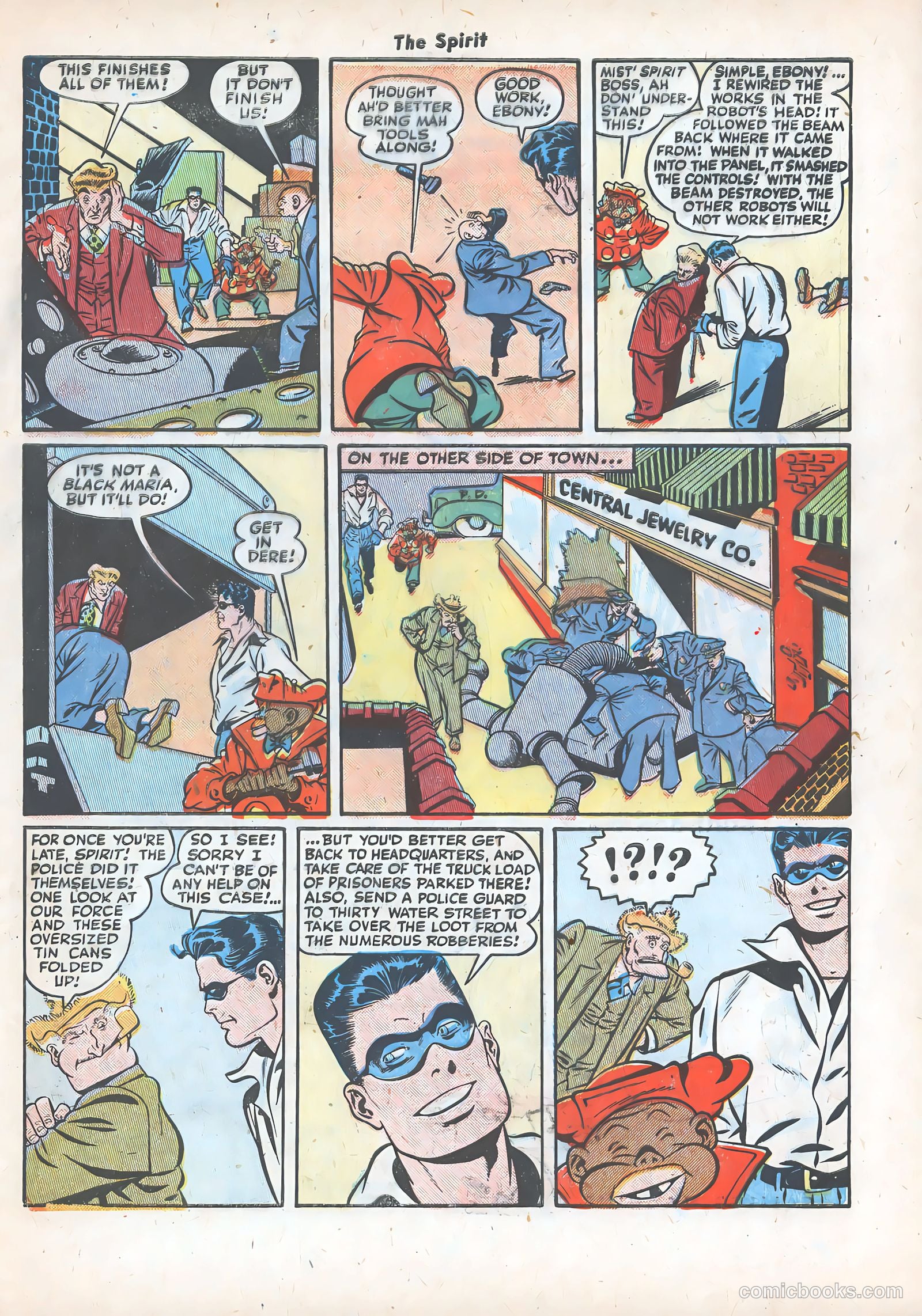 The Spirit #17 — page 33 of 36