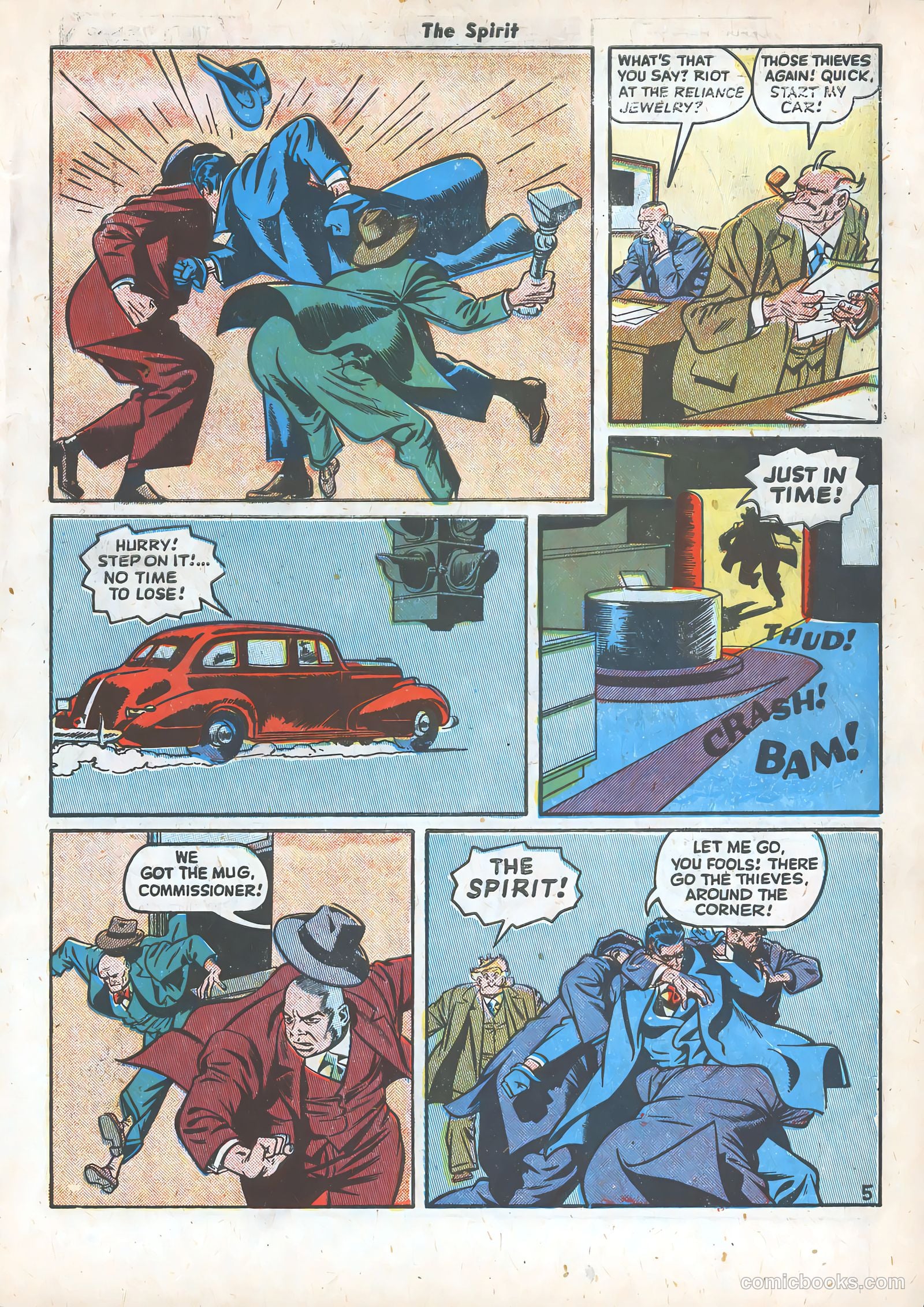 The Spirit #17 — page 7 of 36