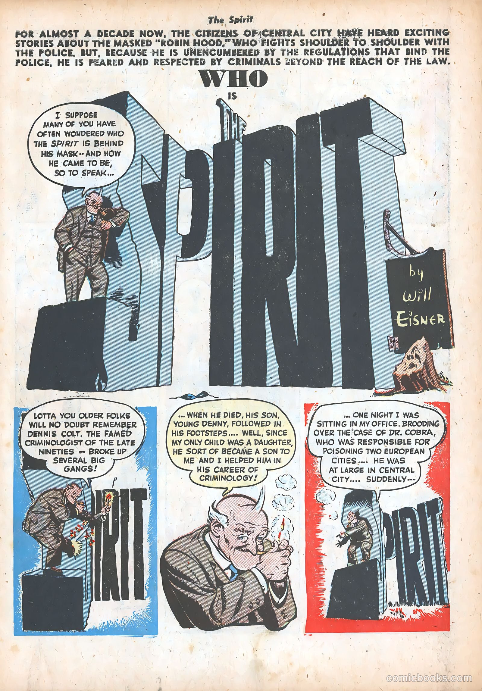 The Spirit #18 — page 3 of 36