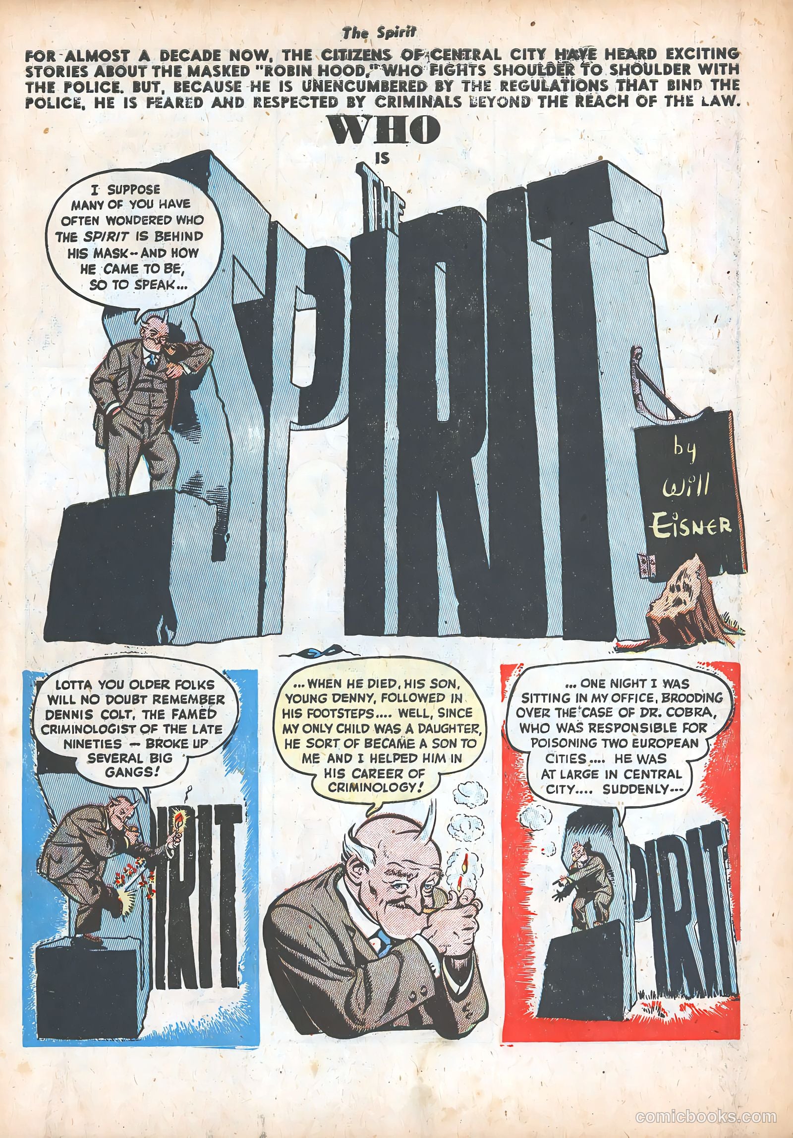 The Spirit #18 — page 3 of 36