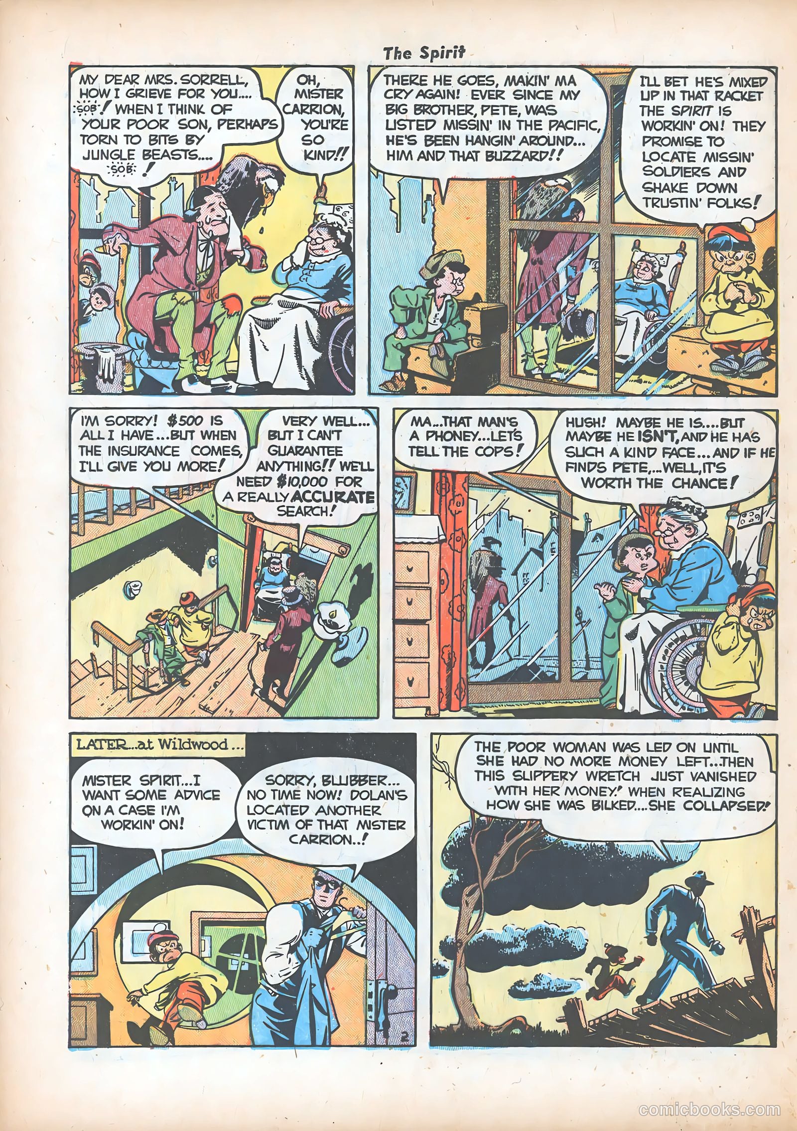 The Spirit #19 — page 12 of 36