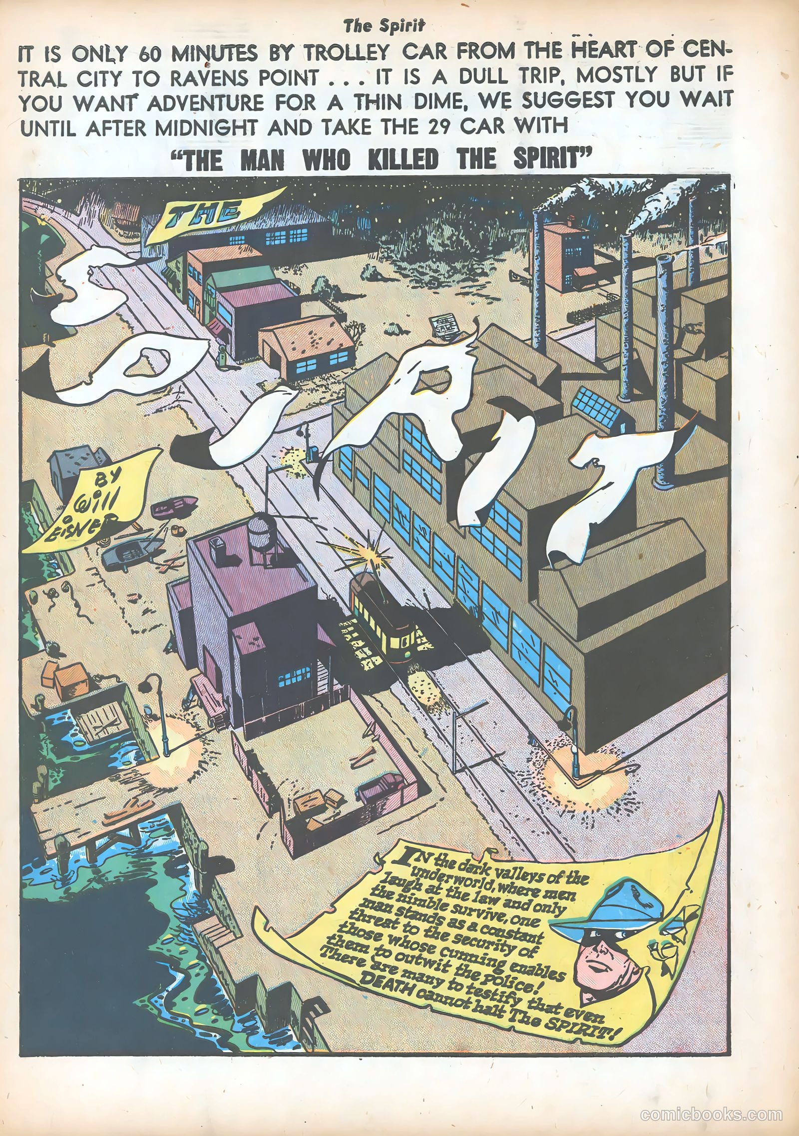 The Spirit #19 — page 3 of 36