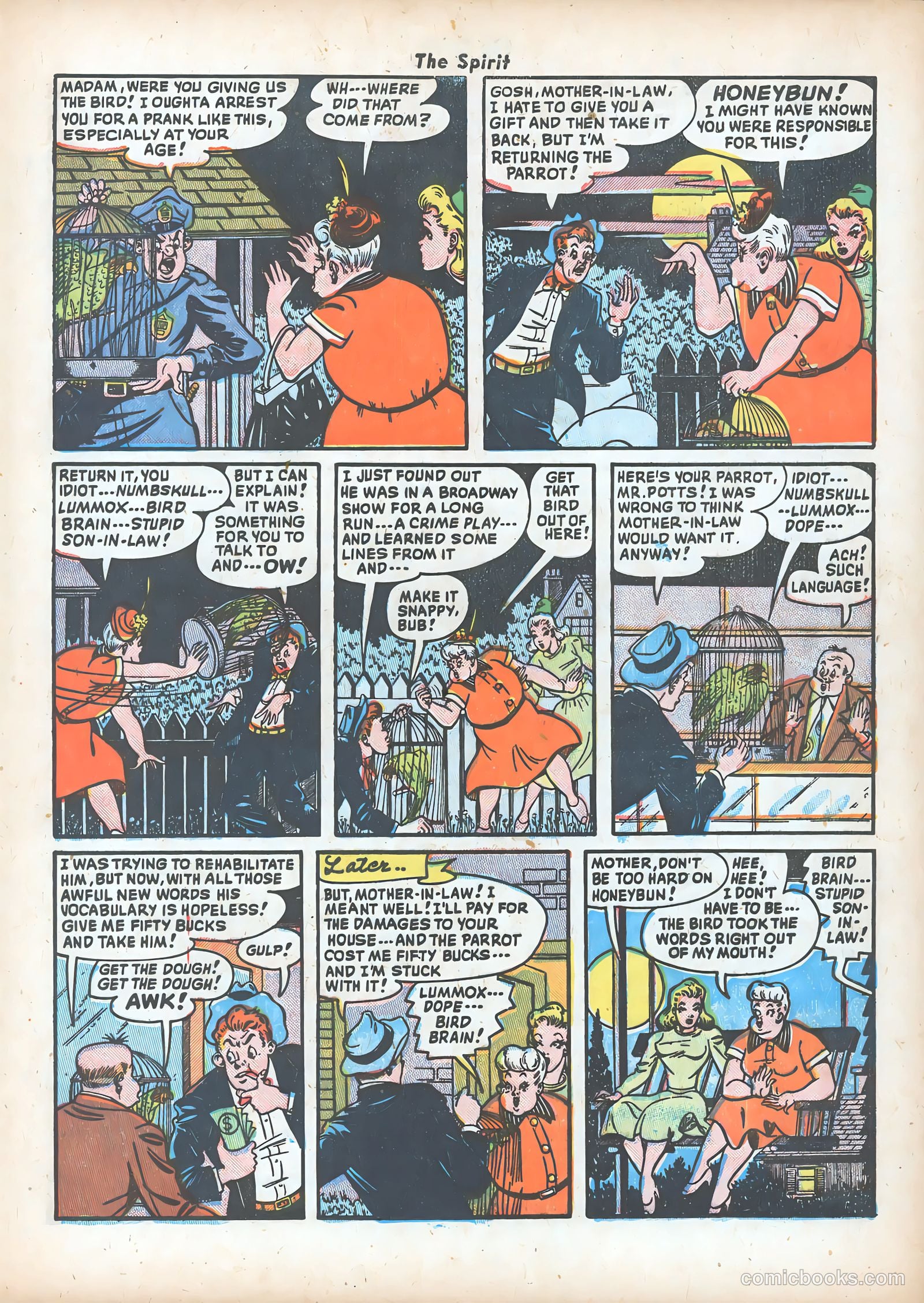 The Spirit #19 — page 21 of 36